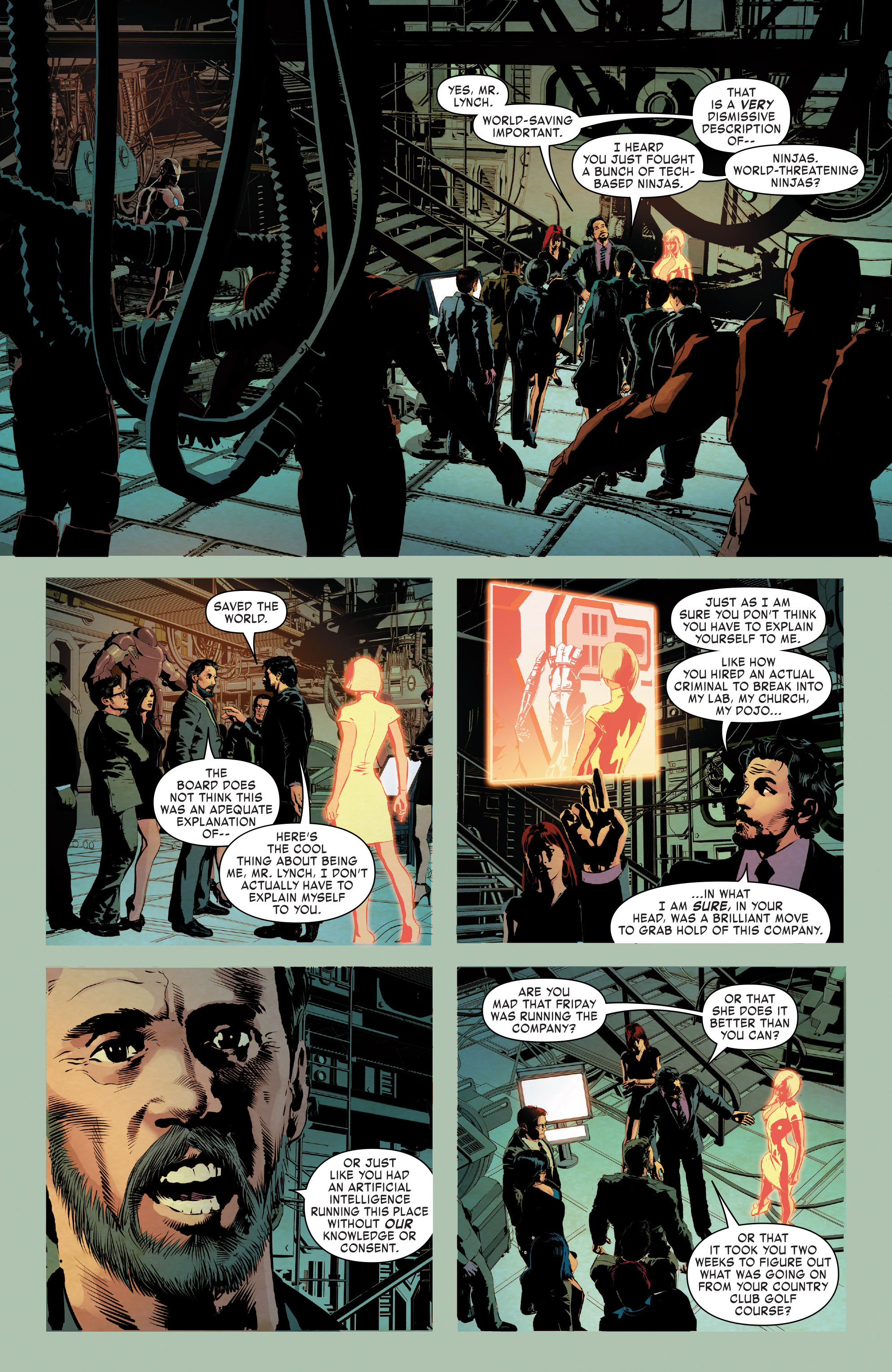 Read online Invincible Iron Man (2015) comic -  Issue #12 - 7