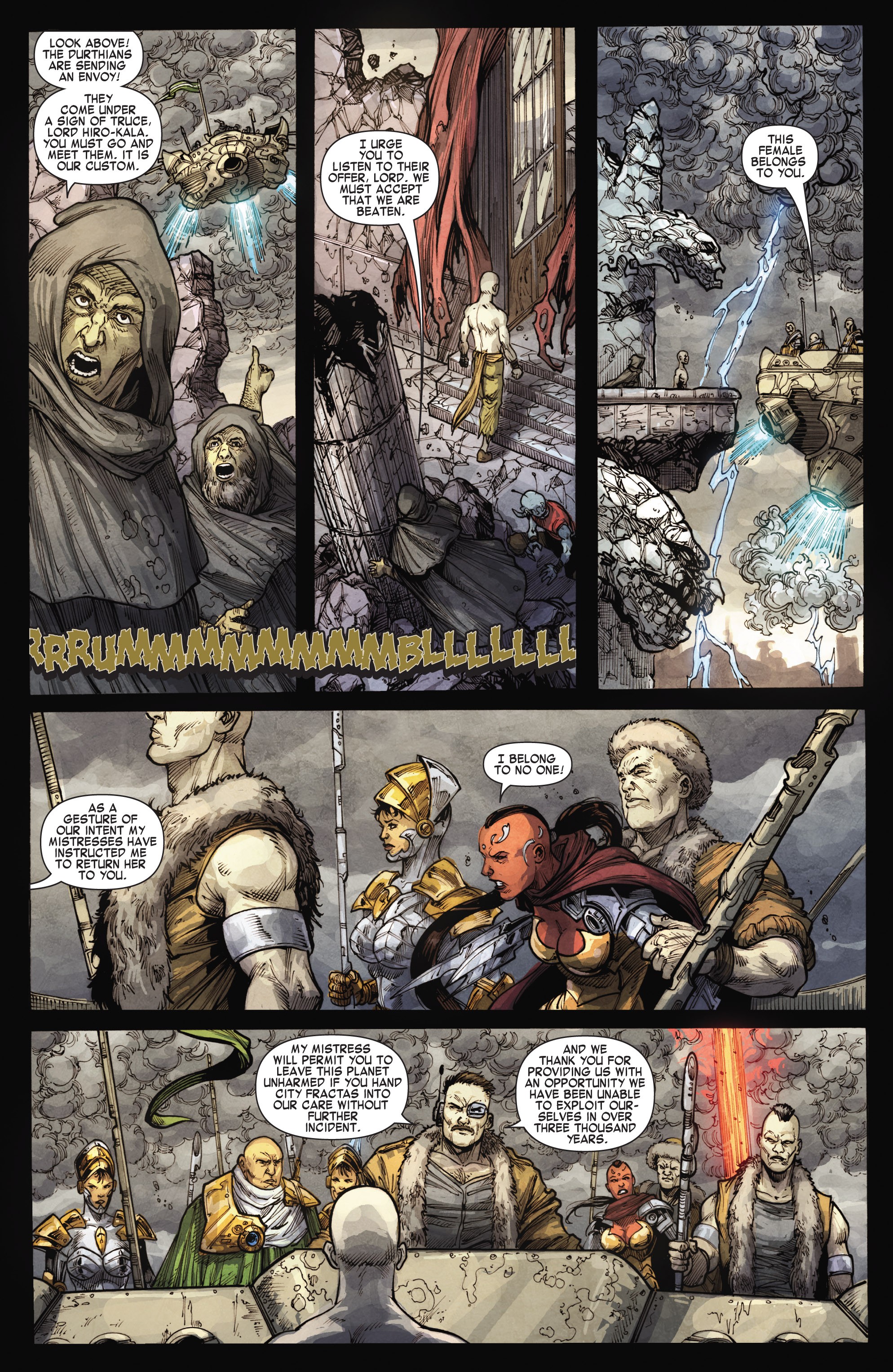 Read online Skaar: Son of Hulk comic -  Issue #16 - 18