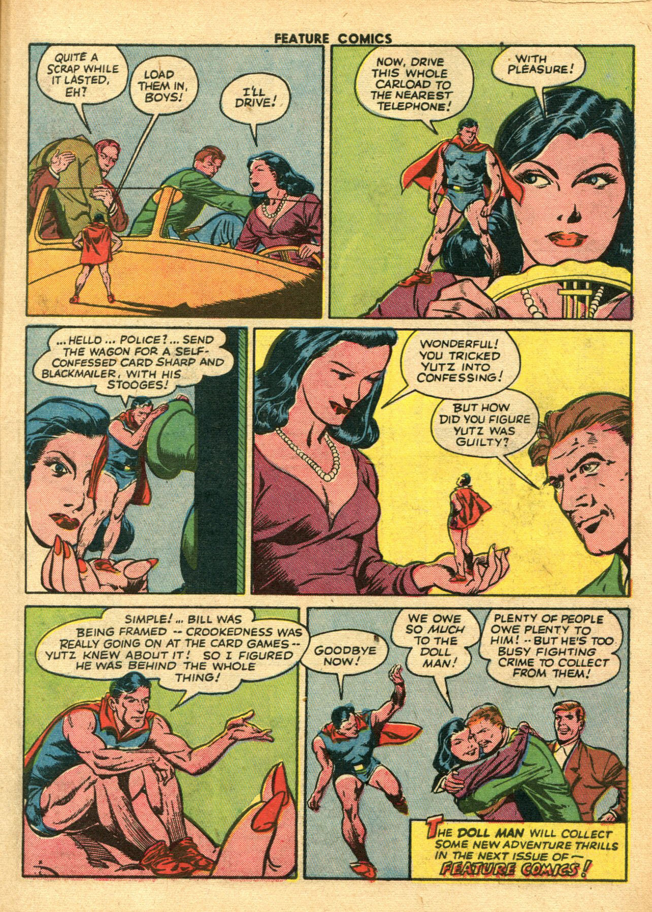 Read online Feature Comics comic -  Issue #75 - 15