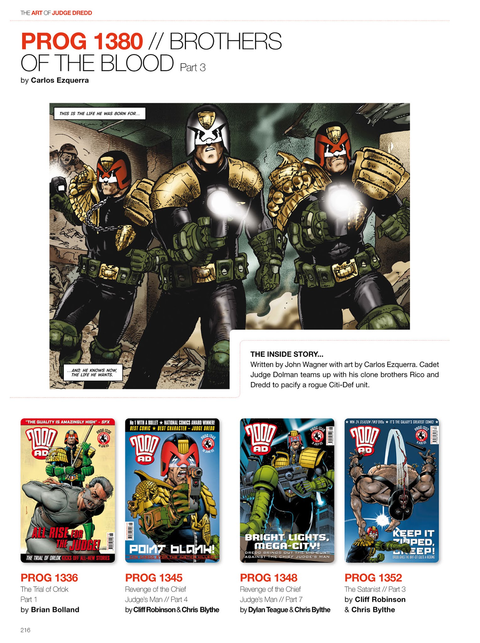 Read online The Art of Judge Dredd: Featuring 35 Years of Zarjaz Covers comic -  Issue # TPB (Part 3) - 36