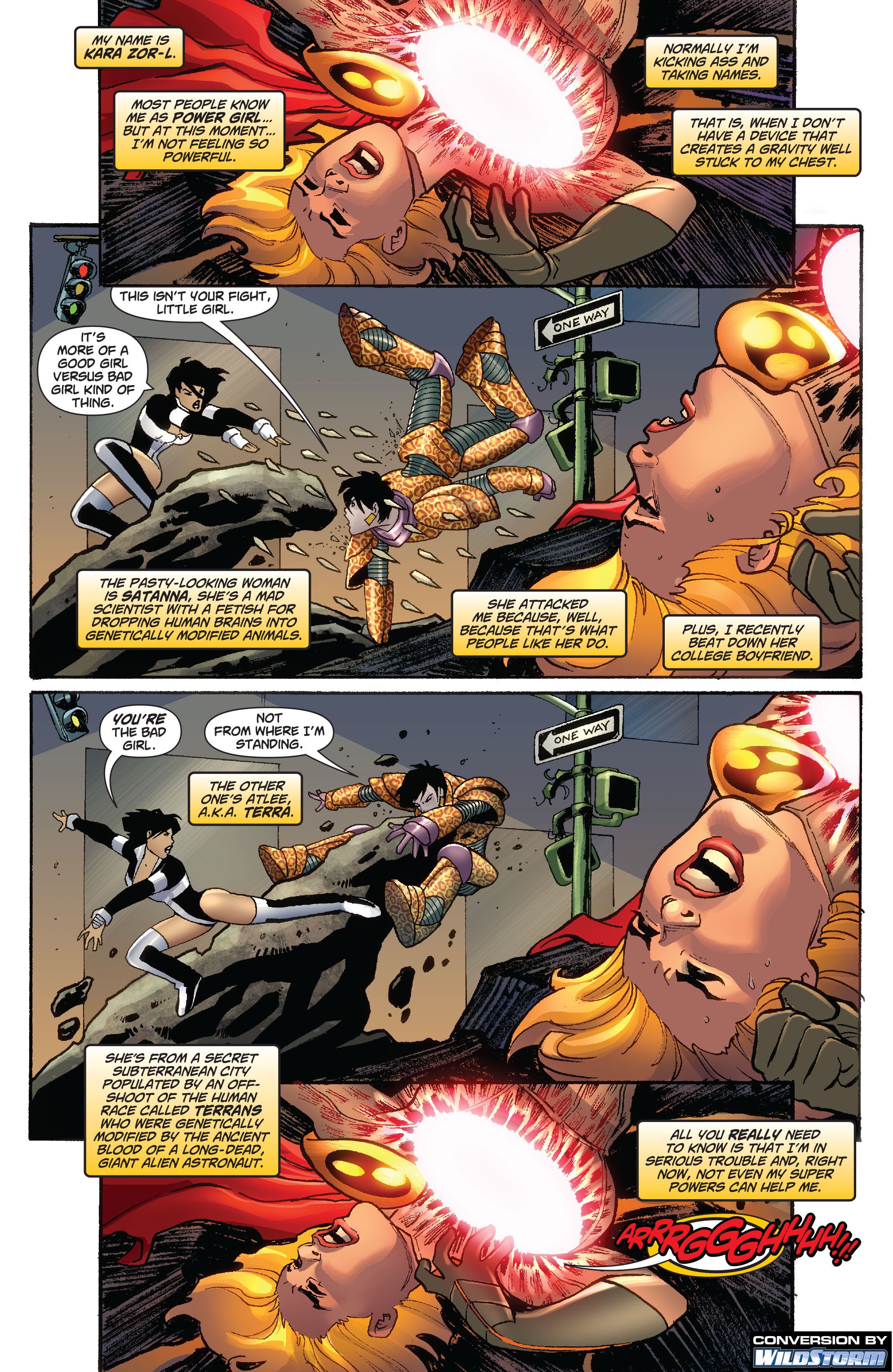 Read online Power Girl (2009) comic -  Issue #10 - 2