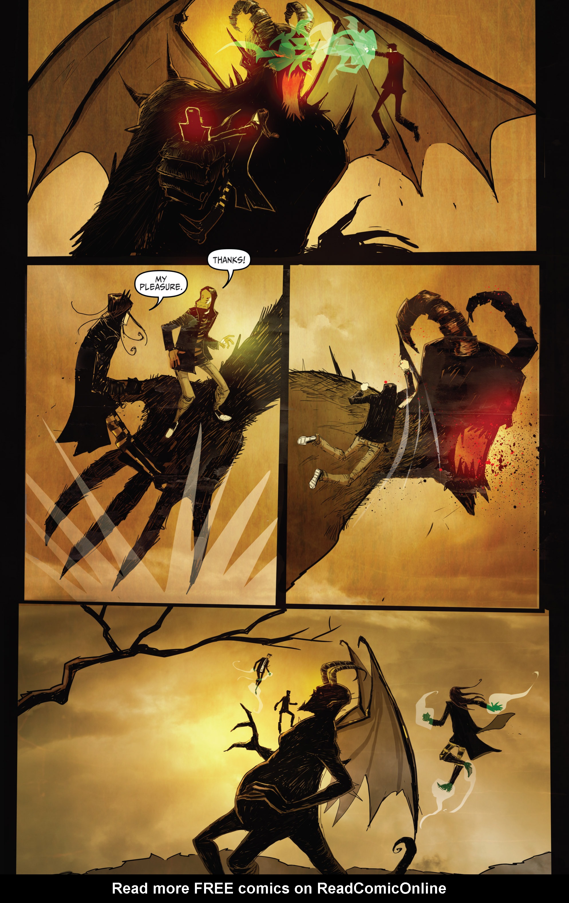 Read online The October Faction: Deadly Season comic -  Issue #1 - 5