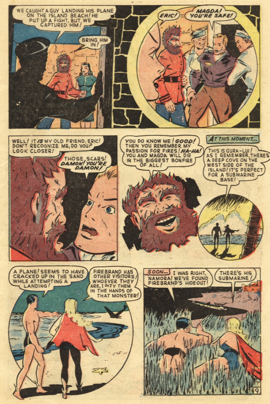 Read online Sub-Mariner Comics comic -  Issue #25 - 11