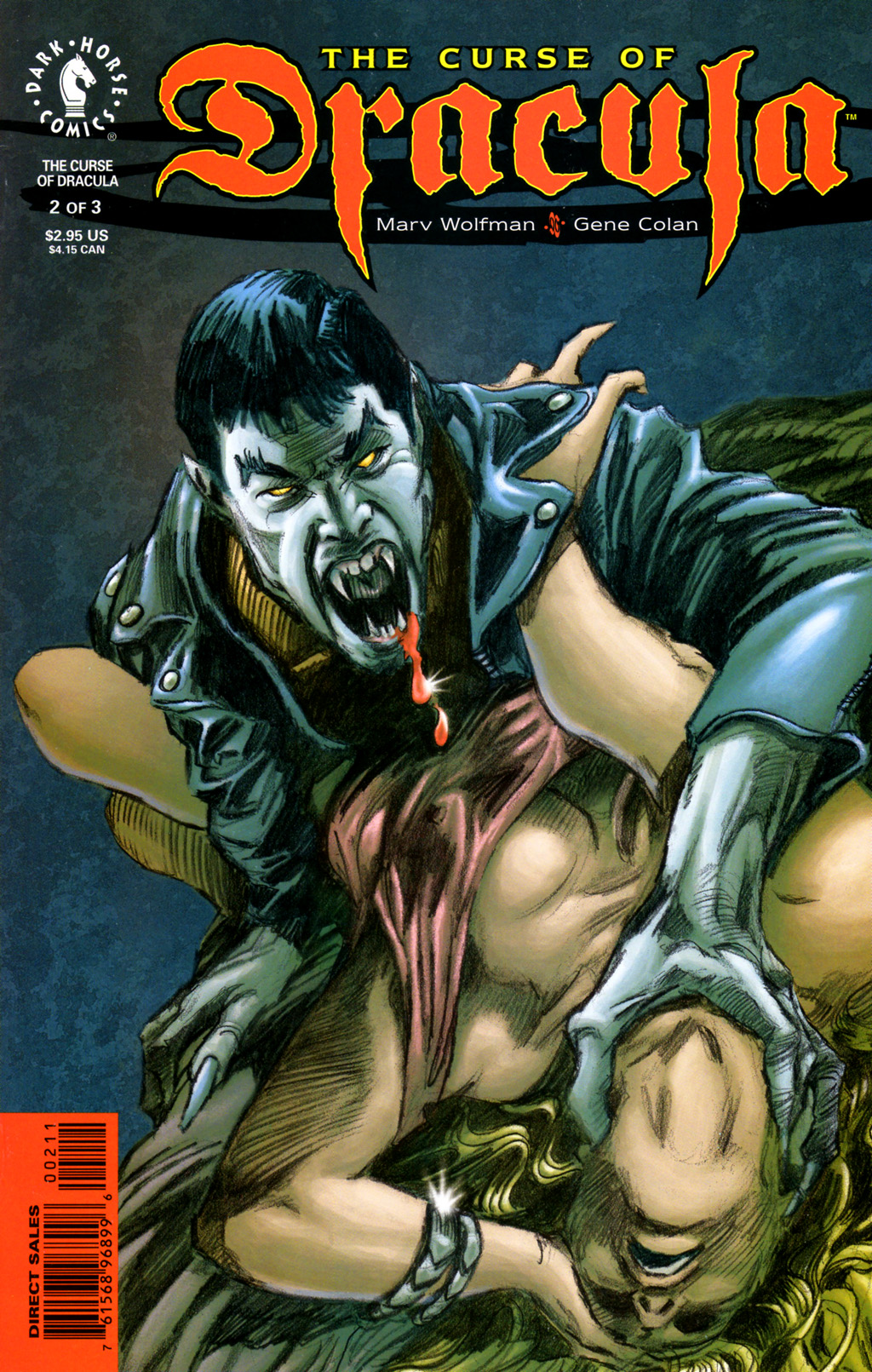 Read online The Curse of Dracula comic -  Issue #2 - 1