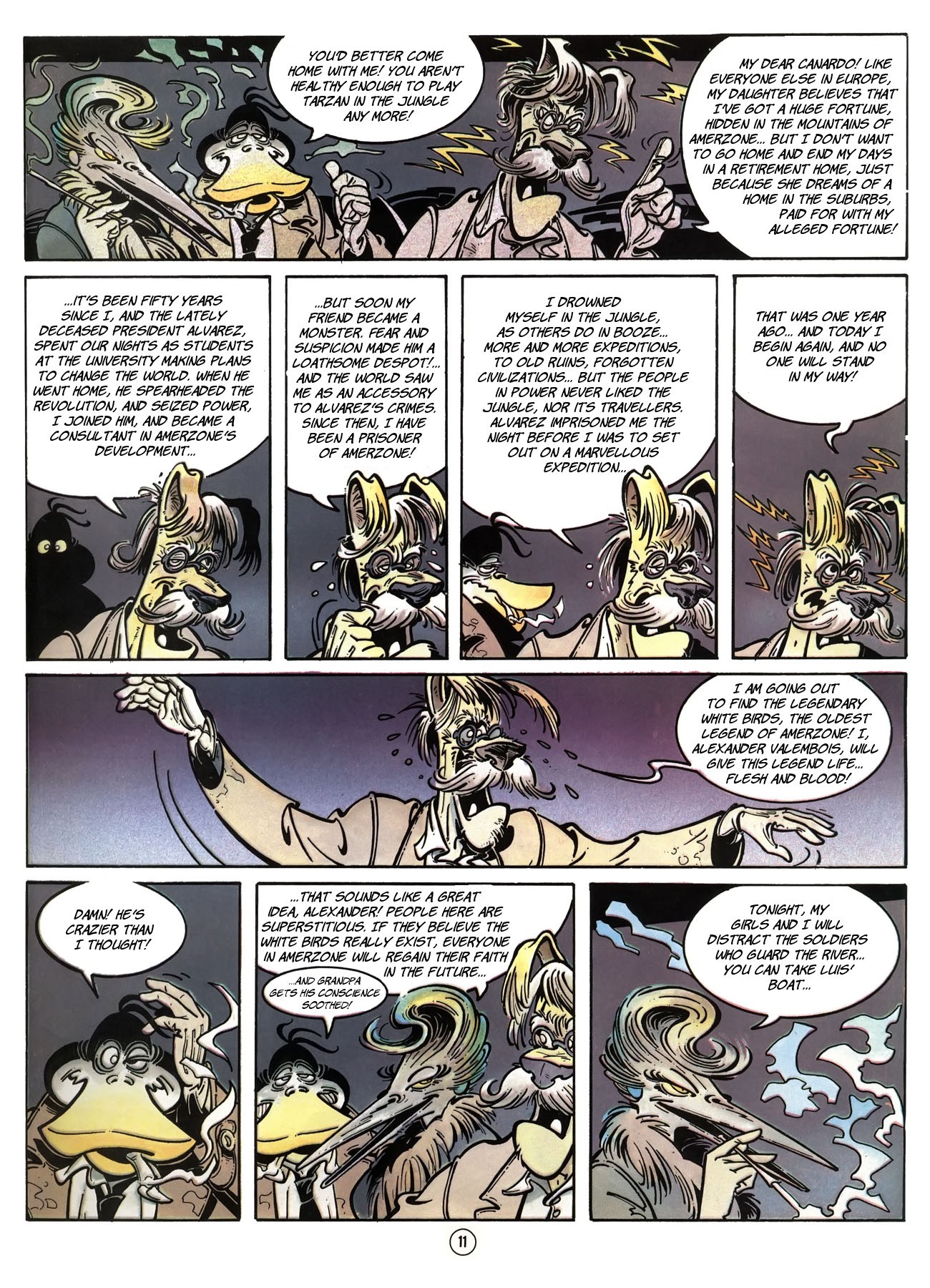 Read online Une enquête de l'inspecteur Canardo comic -  Issue #5 - 11