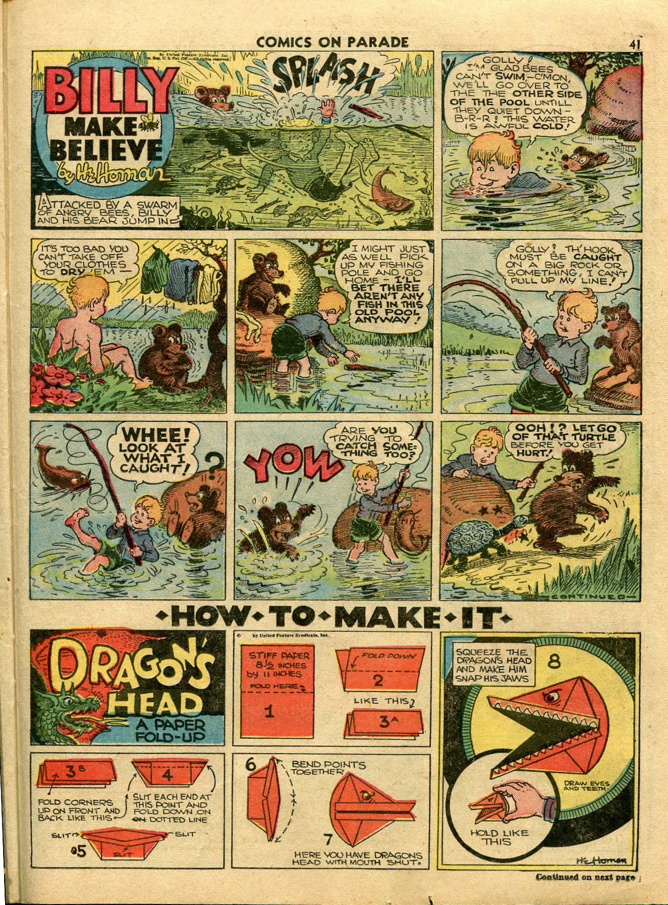 Read online Comics on Parade comic -  Issue #12 - 42