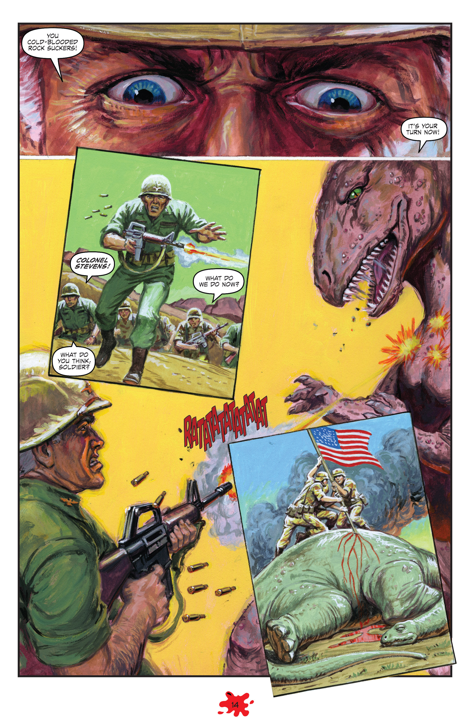 Read online Dinosaurs Attack! comic -  Issue #4 - 16