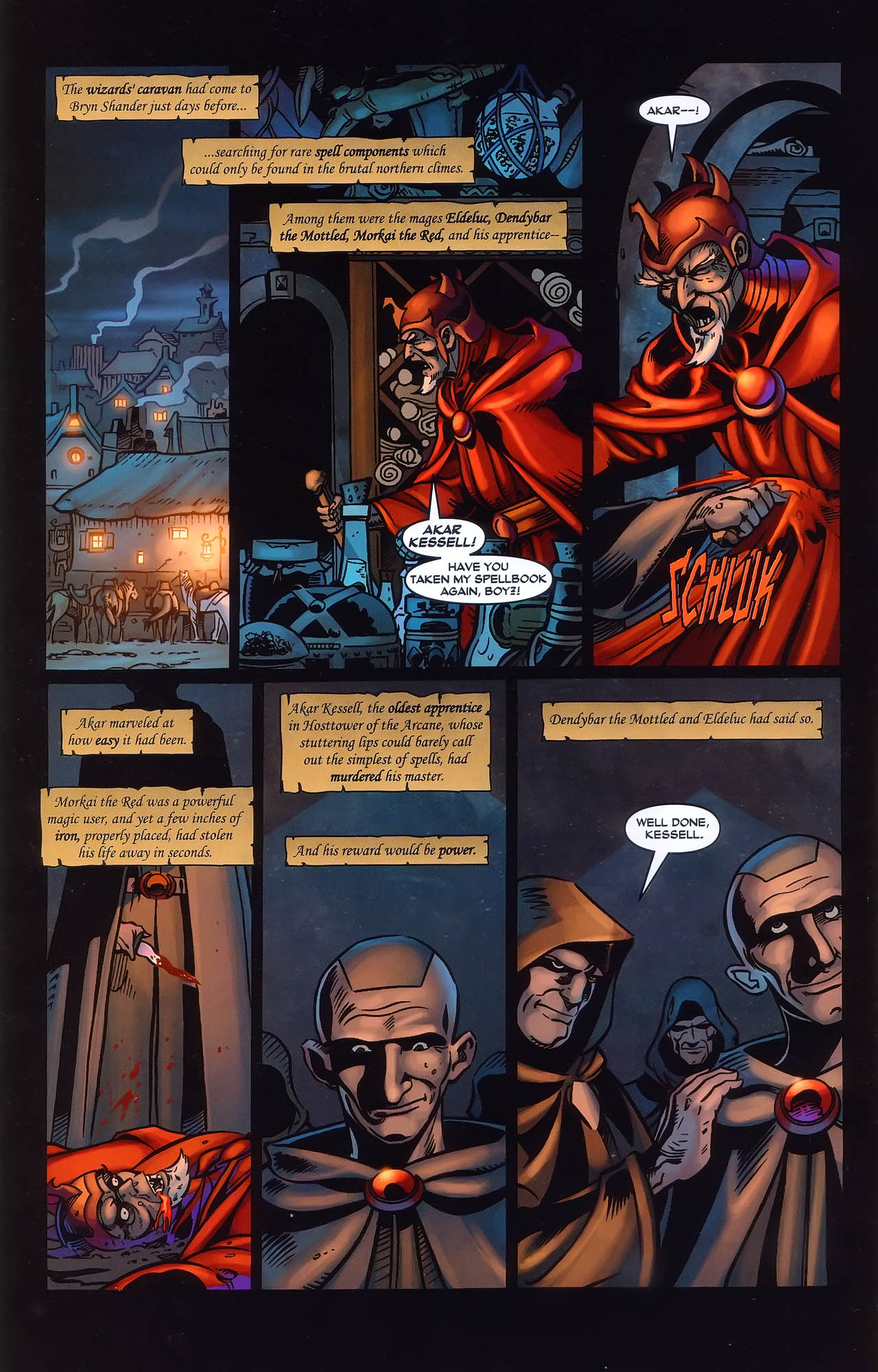 Read online Forgotten Realms: The Crystal Shard comic -  Issue #1 - 6