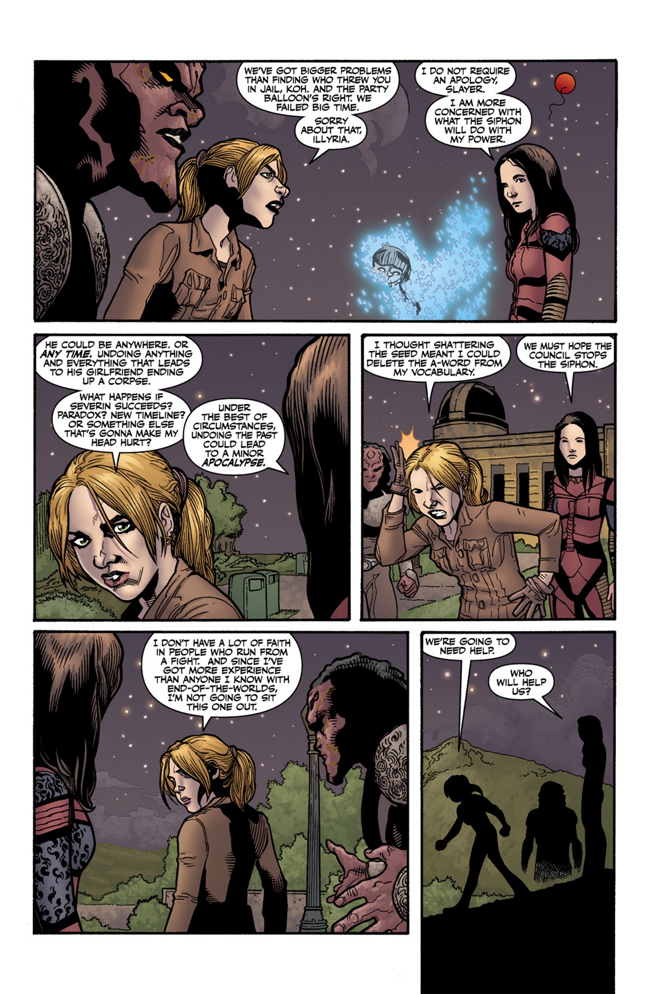 Read online Buffy the Vampire Slayer Season Nine comic -  Issue #19 - 6