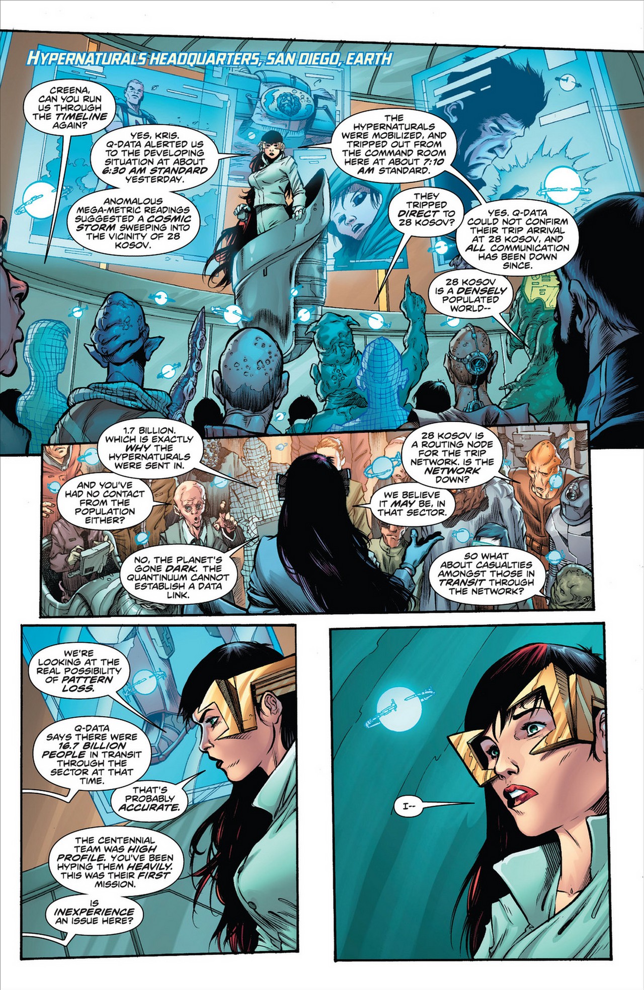 Read online The Hypernaturals comic -  Issue #1 - 19