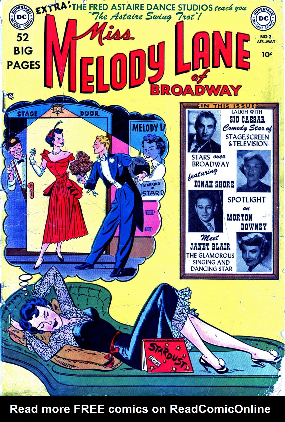 Read online Miss Melody Lane of Broadway comic -  Issue #2 - 1