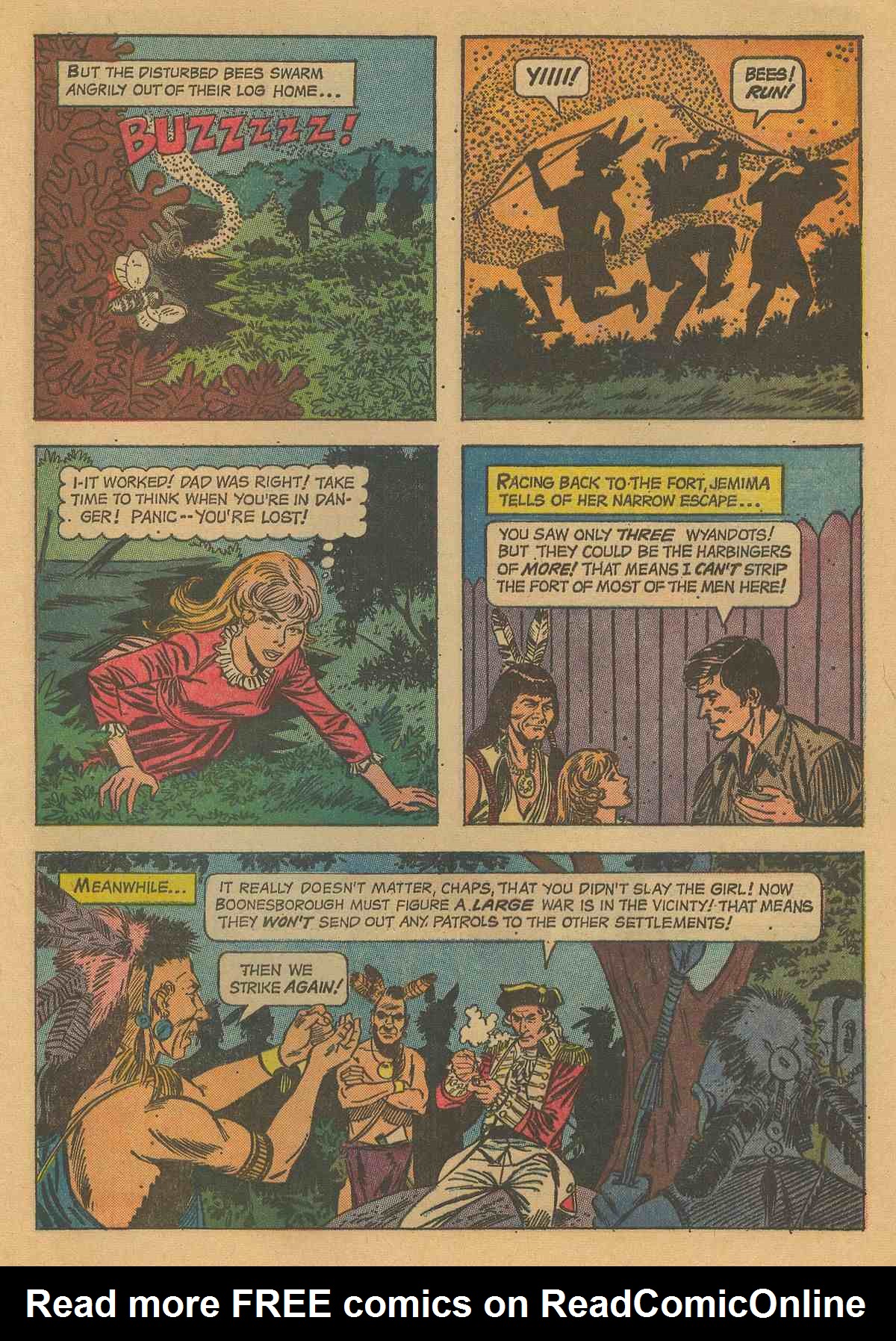 Read online Daniel Boone comic -  Issue #9 - 9