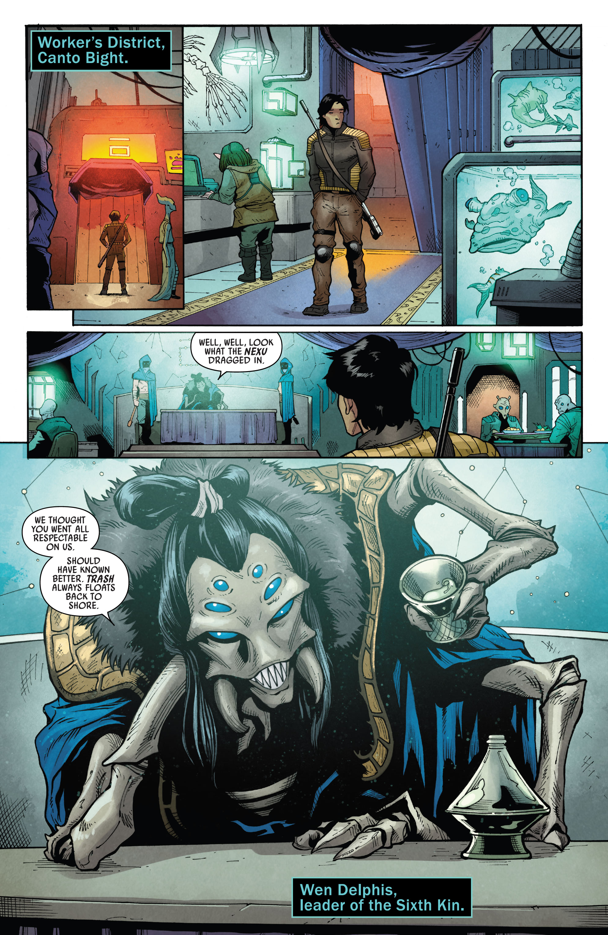 Read online Star Wars: Doctor Aphra comic -  Issue #7 - 9