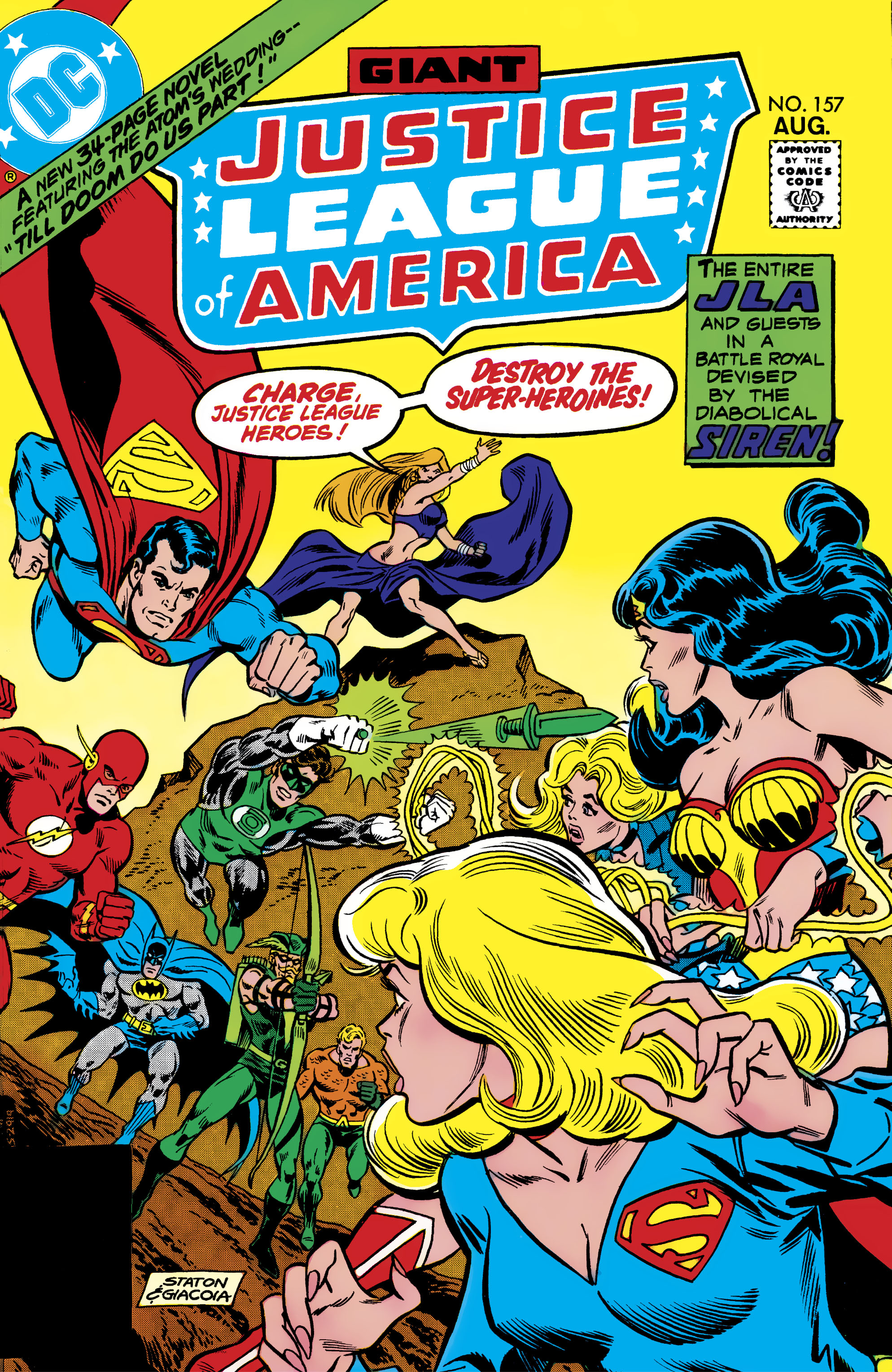 Read online Justice League of America (1960) comic -  Issue #157 - 1