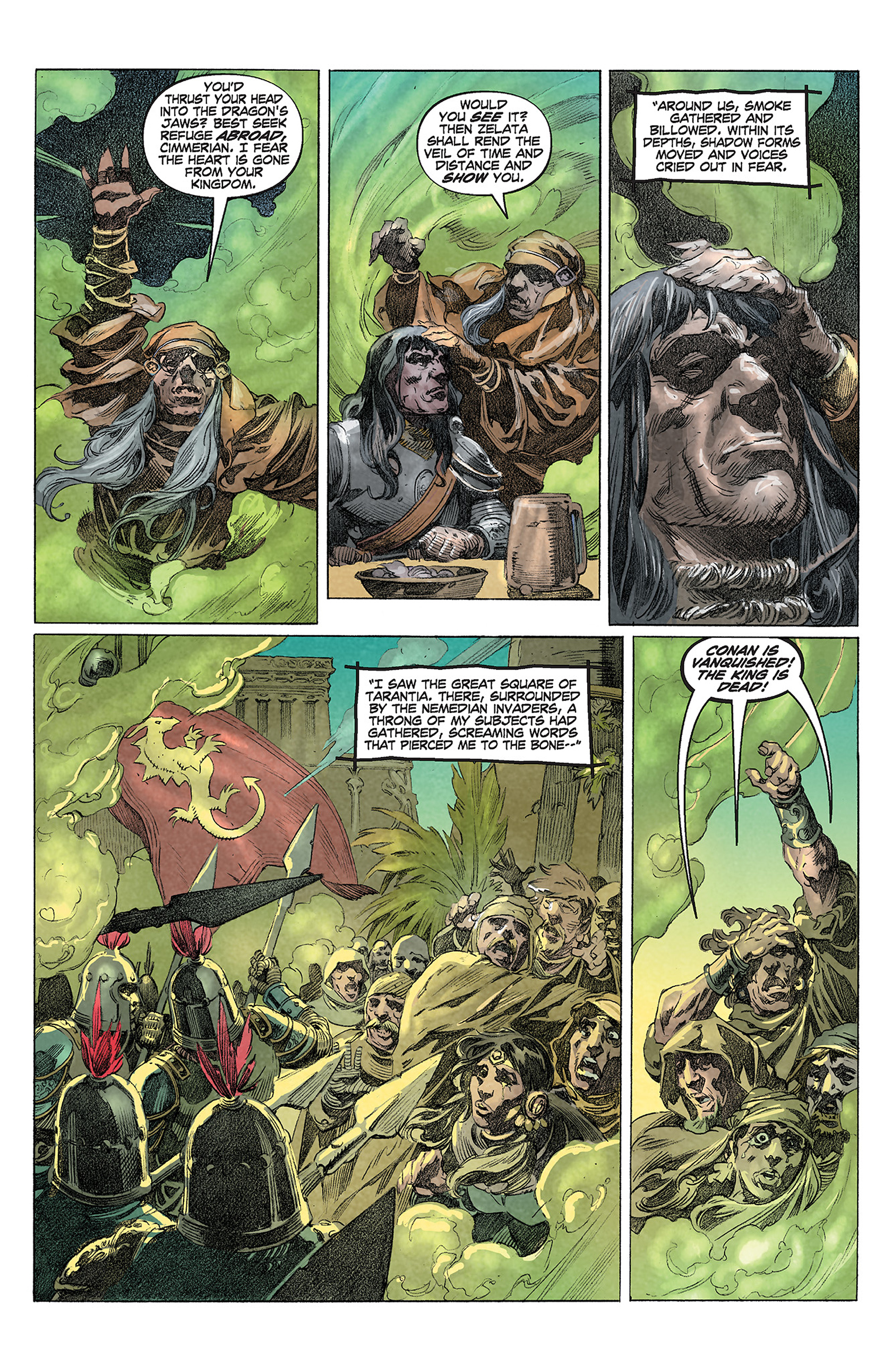 Read online King Conan: The Hour of the Dragon comic -  Issue #4 - 14