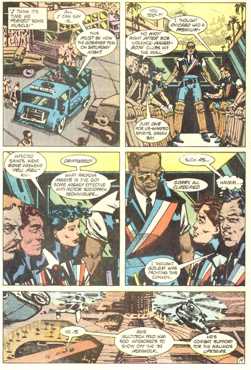Read online American Flagg! comic -  Issue #5 - 20