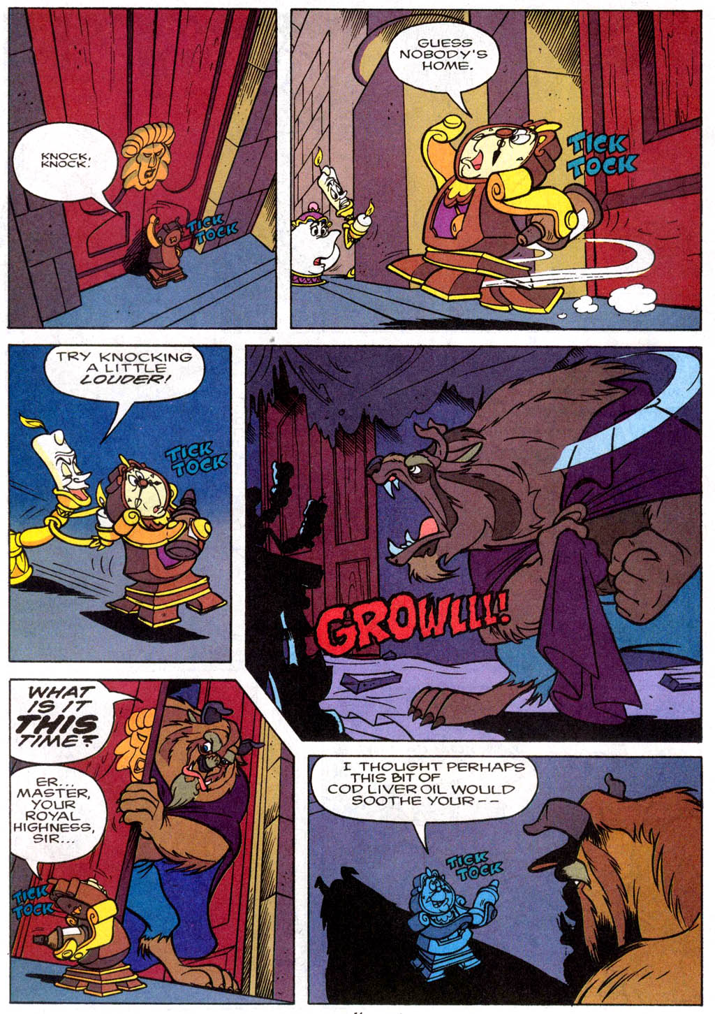 Read online Disney's Beauty and the Beast comic -  Issue #1 - 11