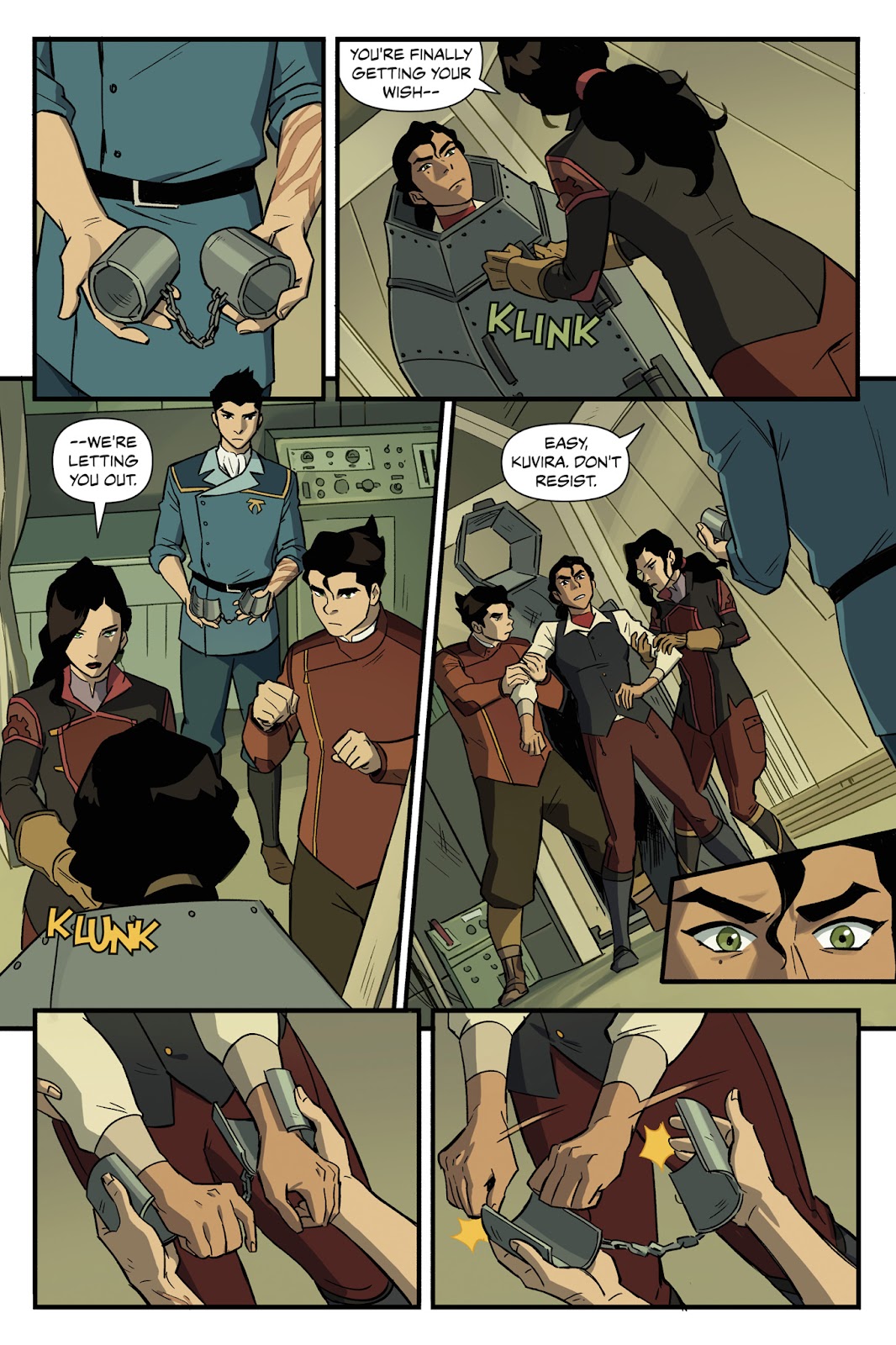 Nickelodeon The Legend of Korra: Ruins of the Empire issue TPB 2 - Page 34