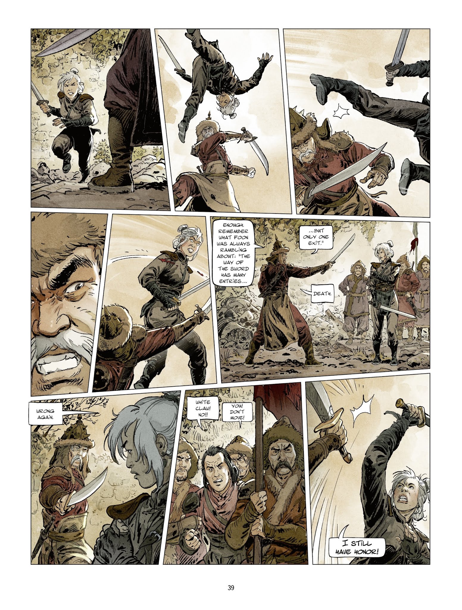 Read online White Claw comic -  Issue #3 - 41