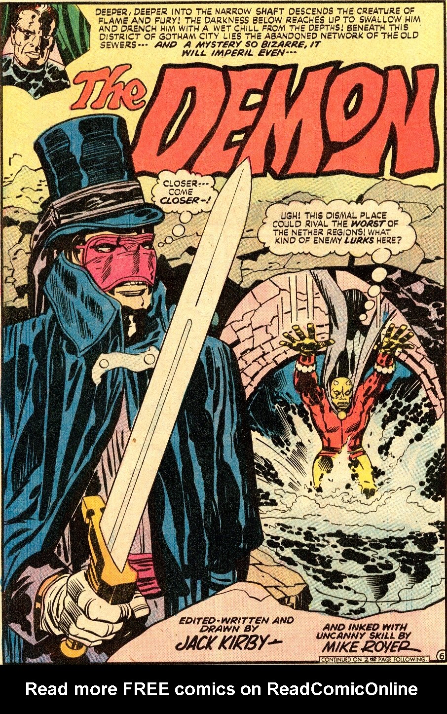Read online The Demon (1972) comic -  Issue #8 - 6