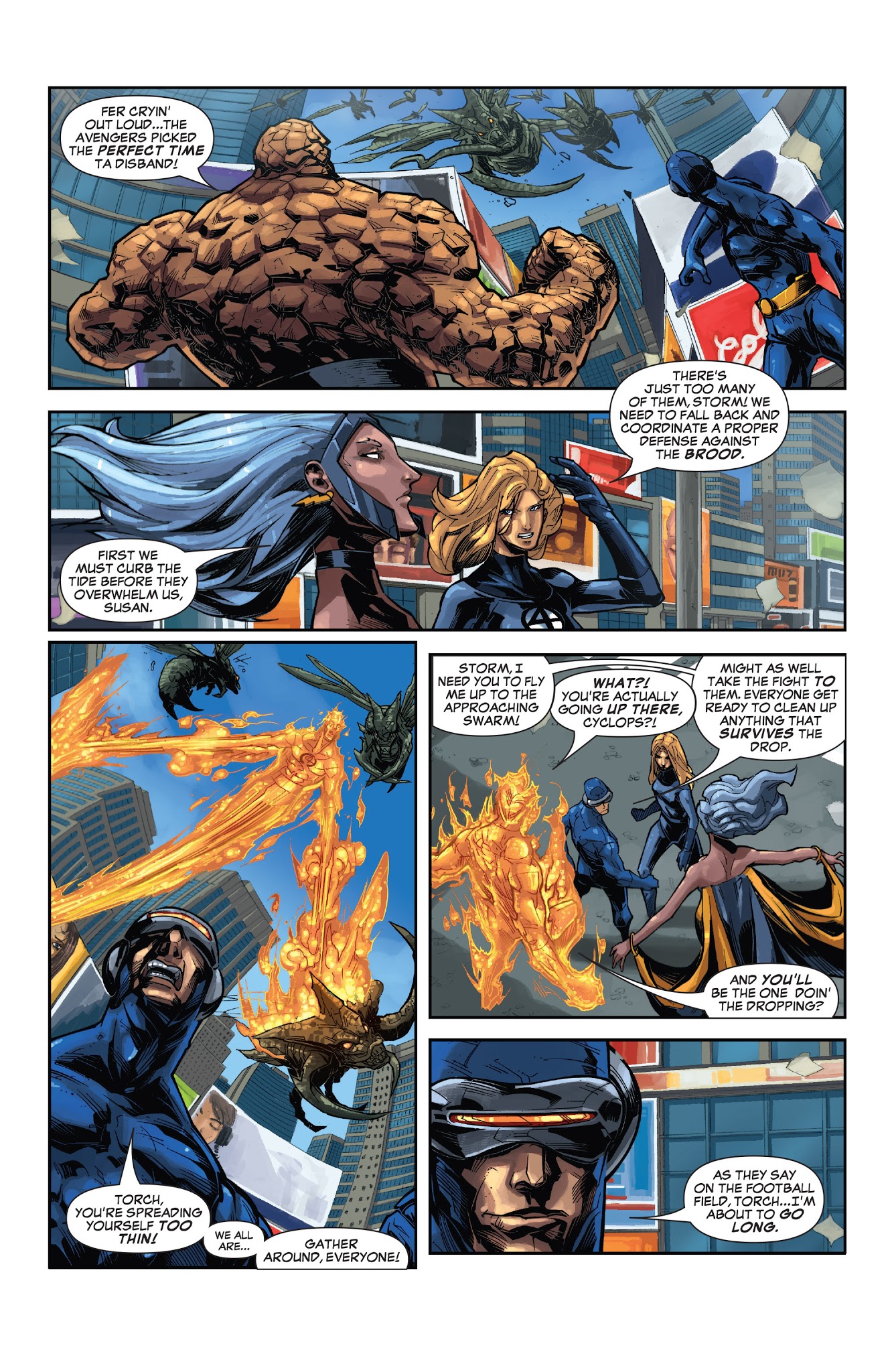 Read online X-Men/Fantastic Four comic -  Issue #5 - 5