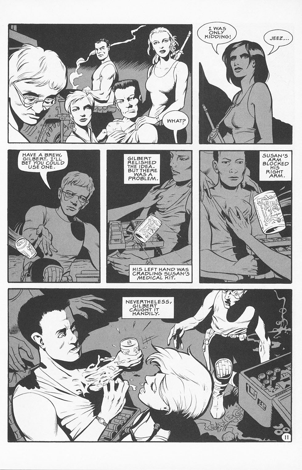 Read online World Below: Deeper And Stranger comic -  Issue #1 - 12