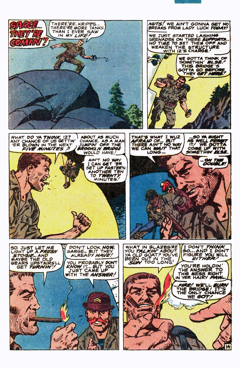 Read online Sgt. Fury comic -  Issue #165 - 24