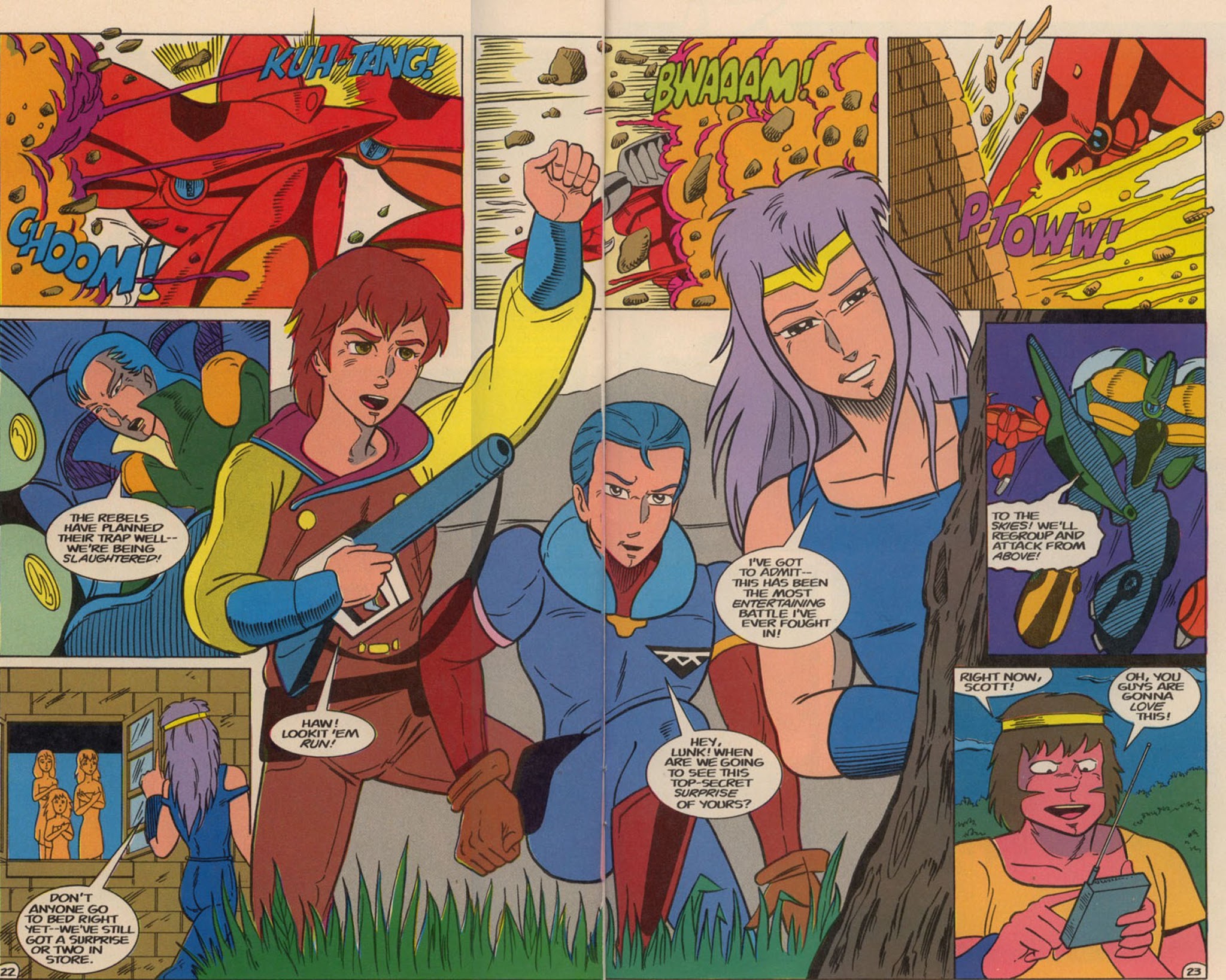Read online Robotech The New Generation comic -  Issue #20 - 29