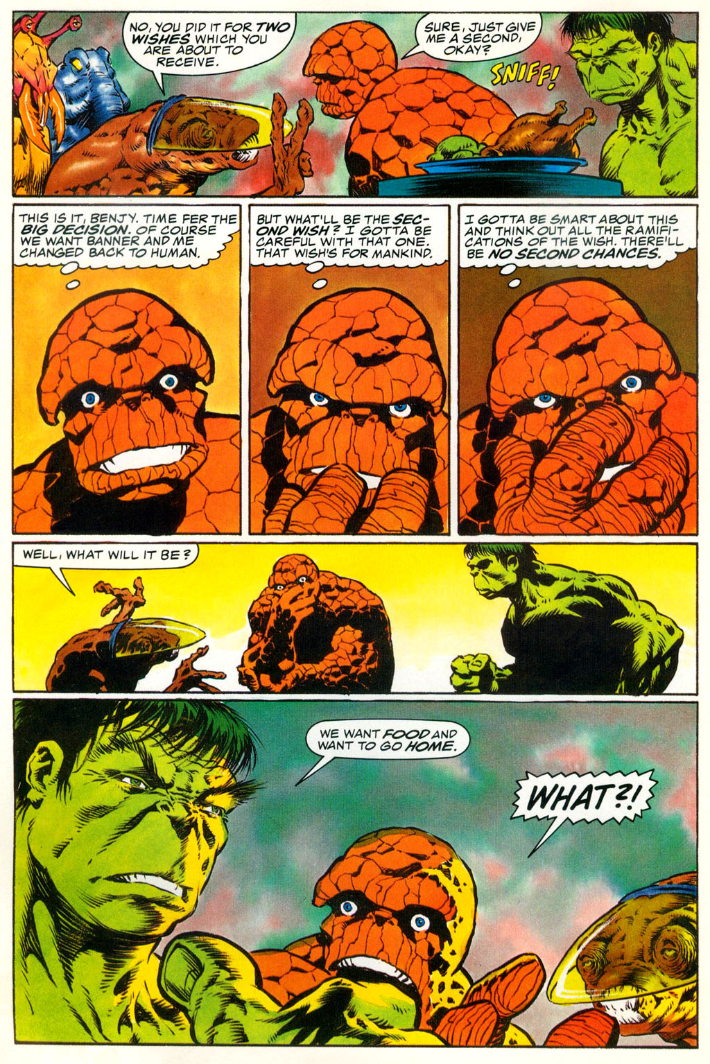 Read online Marvel Graphic Novel comic -  Issue #29 - Hulk & Thing - The Big Change - 67