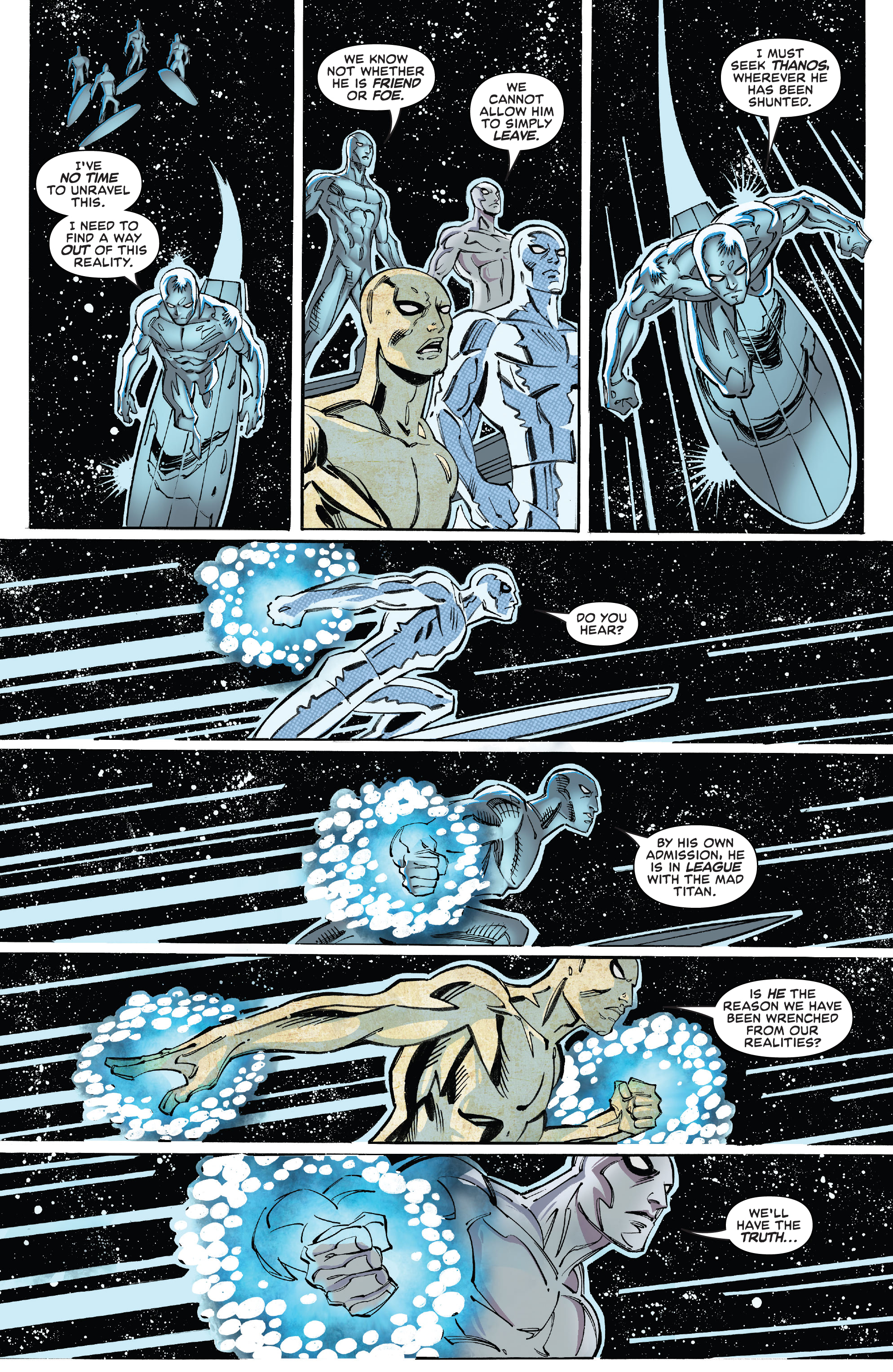 Read online Silver Surfer Rebirth comic -  Issue #4 - 4