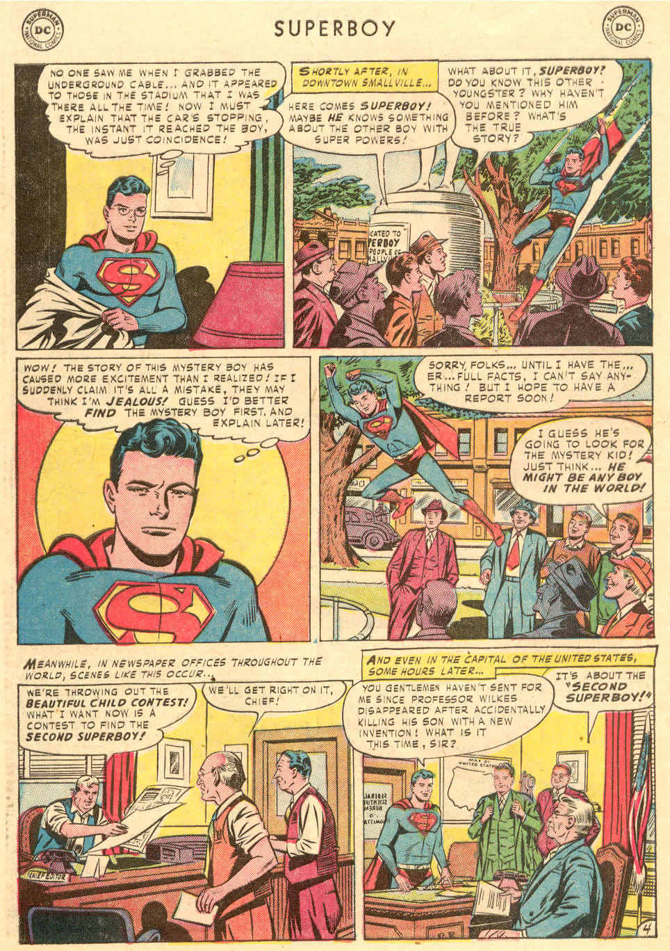 Read online Superboy (1949) comic -  Issue #21 - 30