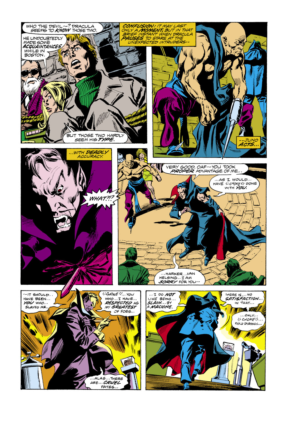 Read online Tomb of Dracula (1972) comic -  Issue #39 - 11