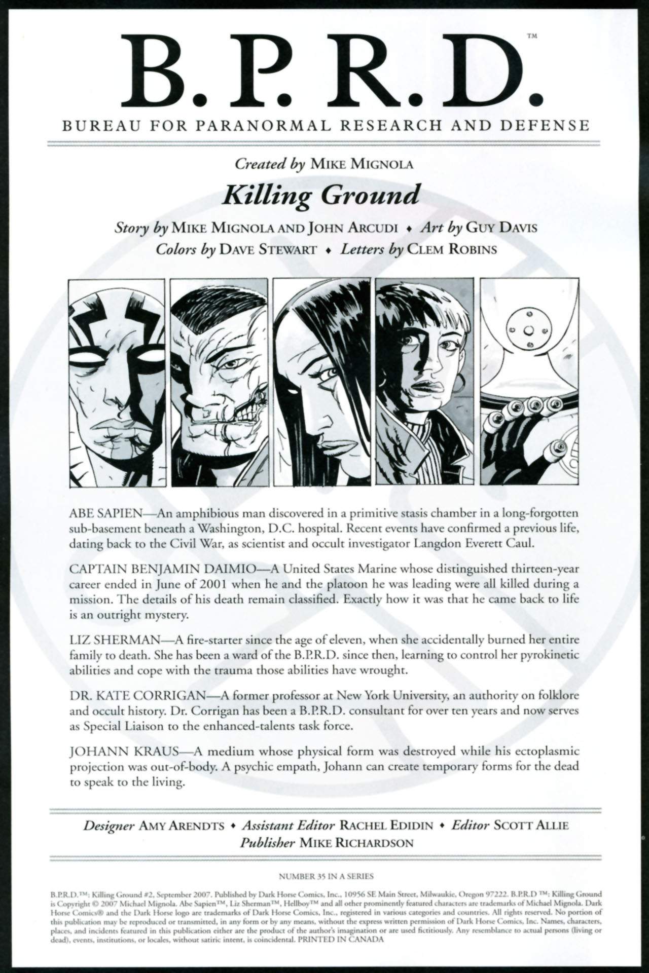 Read online B.P.R.D.: Killing Ground comic -  Issue #2 - 2