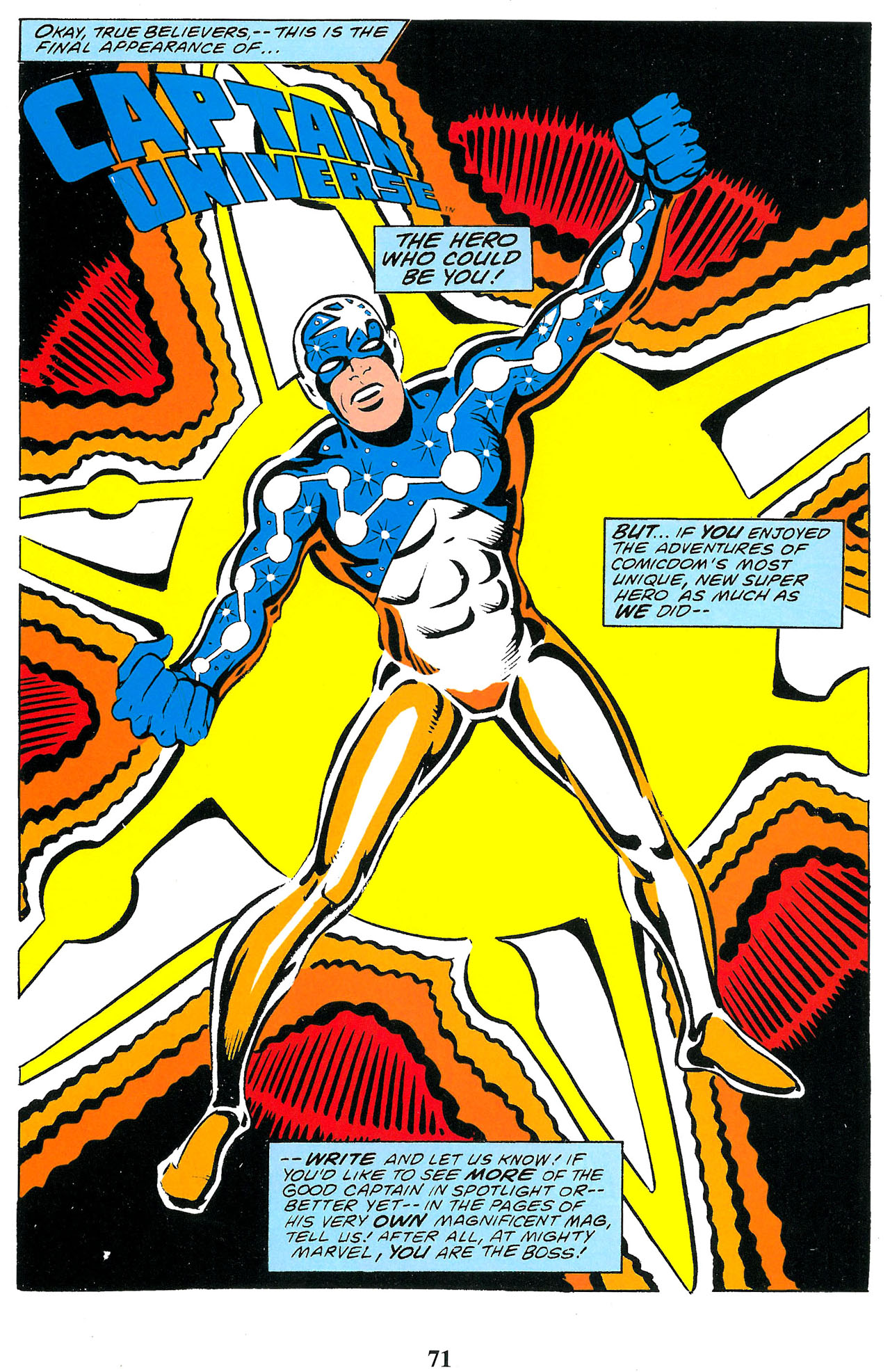 Read online Captain Universe: Power Unimaginable comic -  Issue # TPB - 74