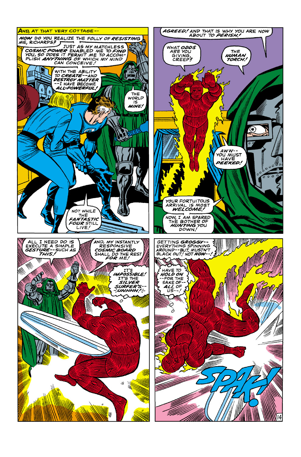 Read online Fantastic Four (1961) comic -  Issue #58 - 15