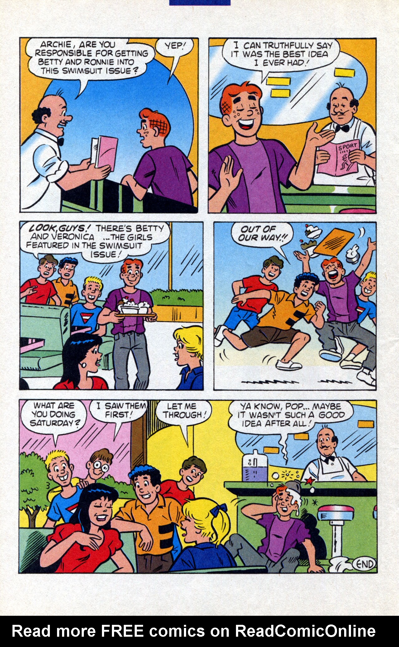 Read online Archie's Vacation Special comic -  Issue #4 - 14
