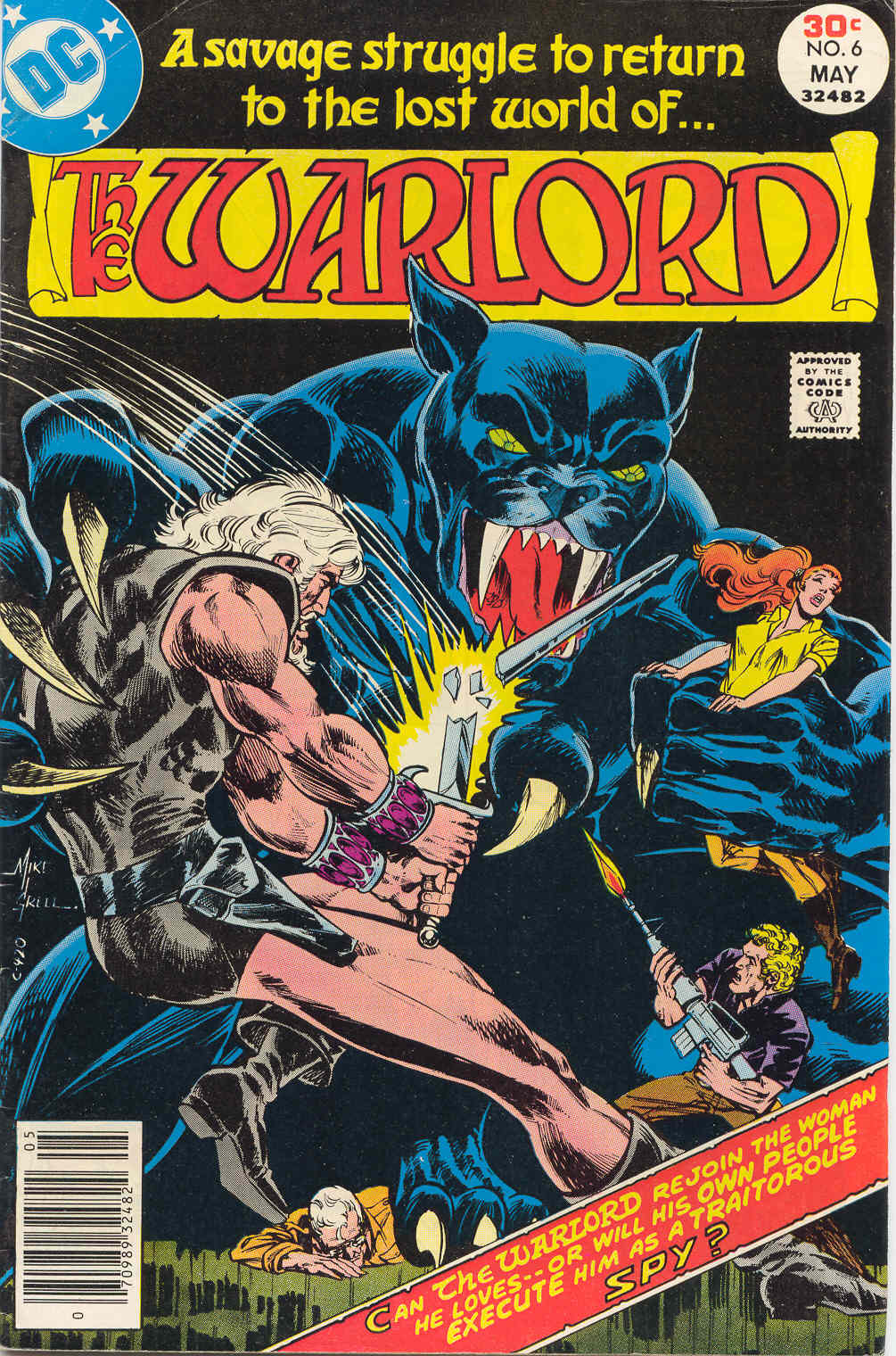 Read online Warlord (1976) comic -  Issue #6 - 1