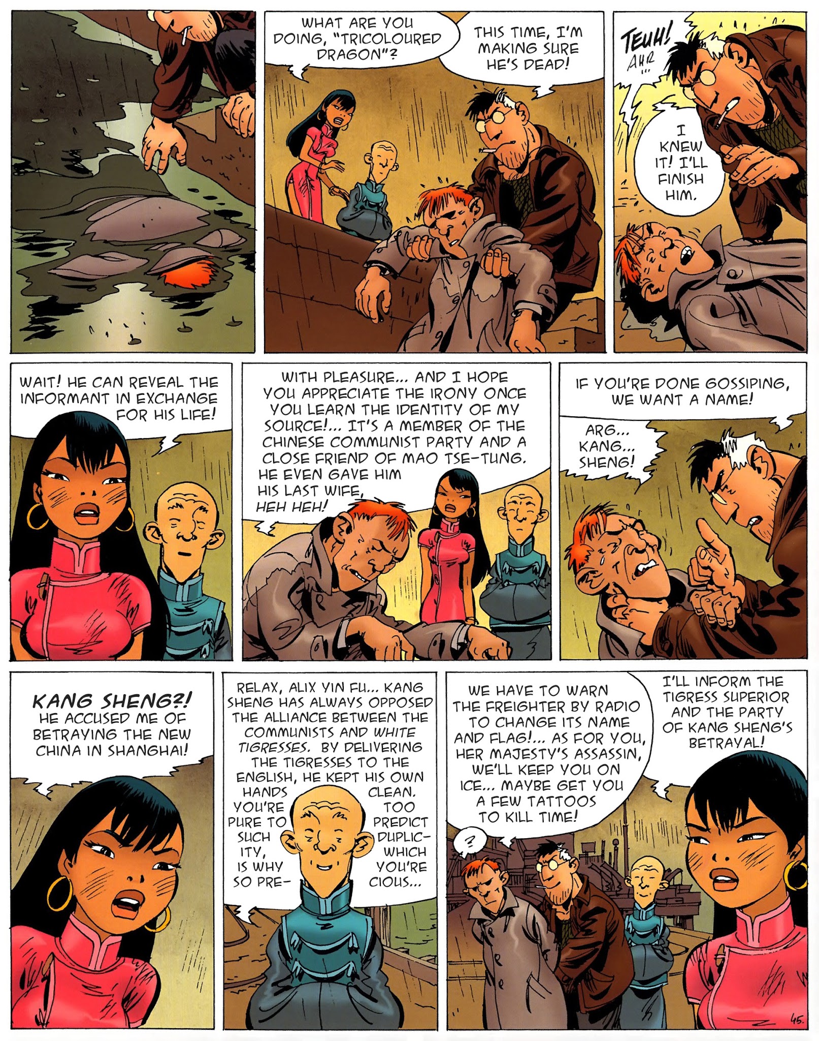 Read online Tigresse Blanche comic -  Issue #5 - 46