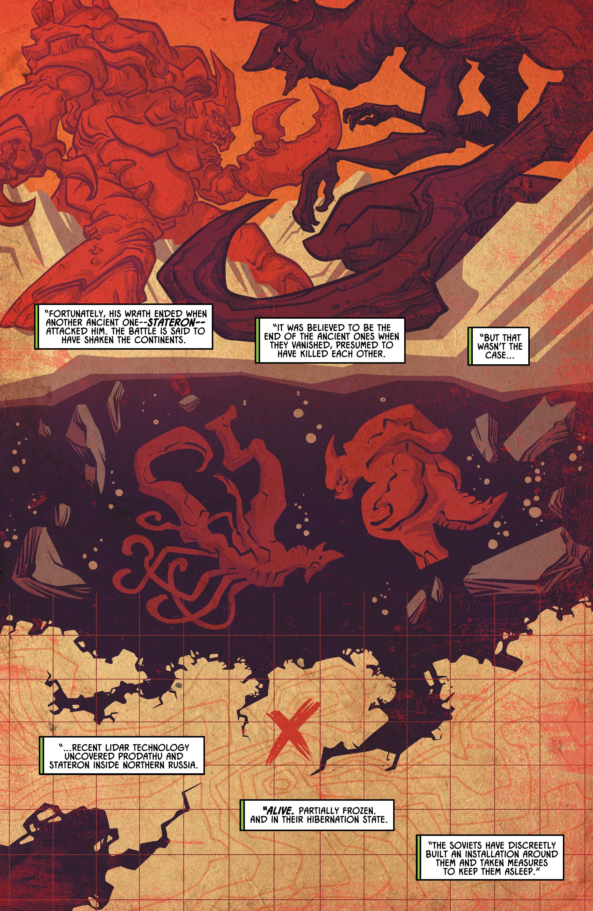 Read online Kaiju Score: Steal From the Gods comic -  Issue #1 - 15