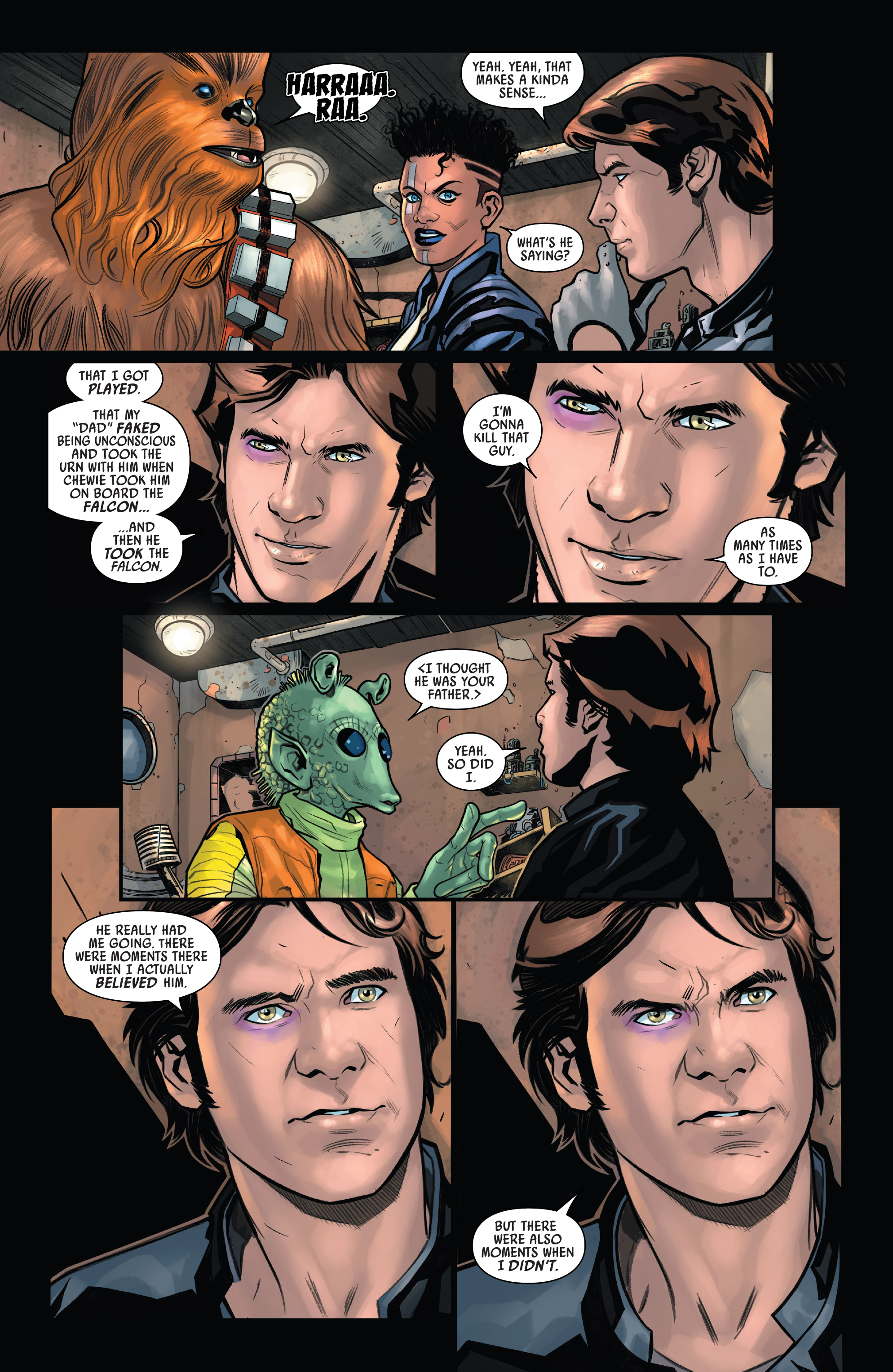 Read online Star Wars: Han Solo & Chewbacca comic -  Issue #5 - 8
