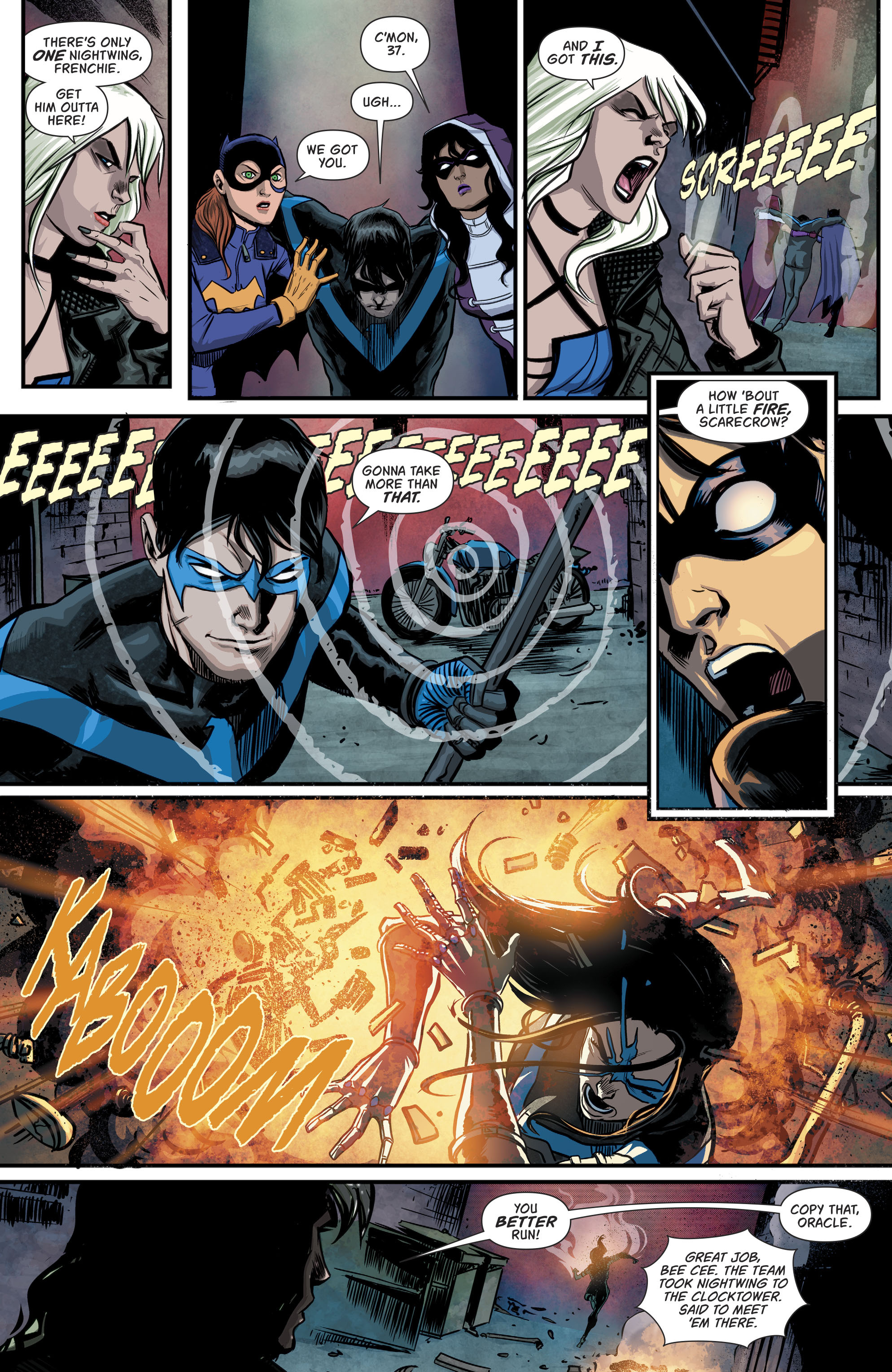 Read online Batgirl and the Birds of Prey comic -  Issue #8 - 12