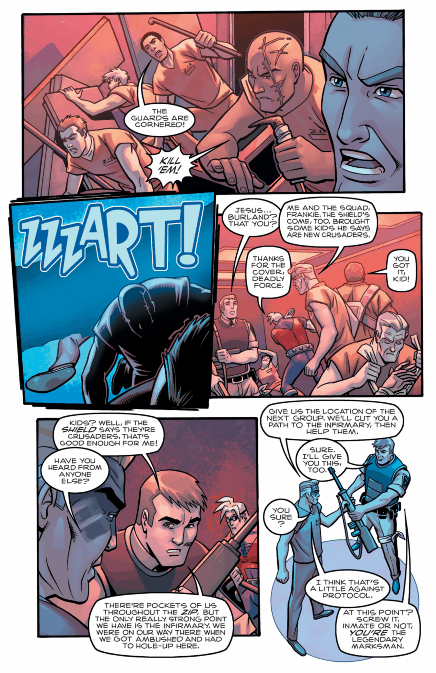 Read online New Crusaders: Rise Of The Heroes comic -  Issue #6 - Act II - 3