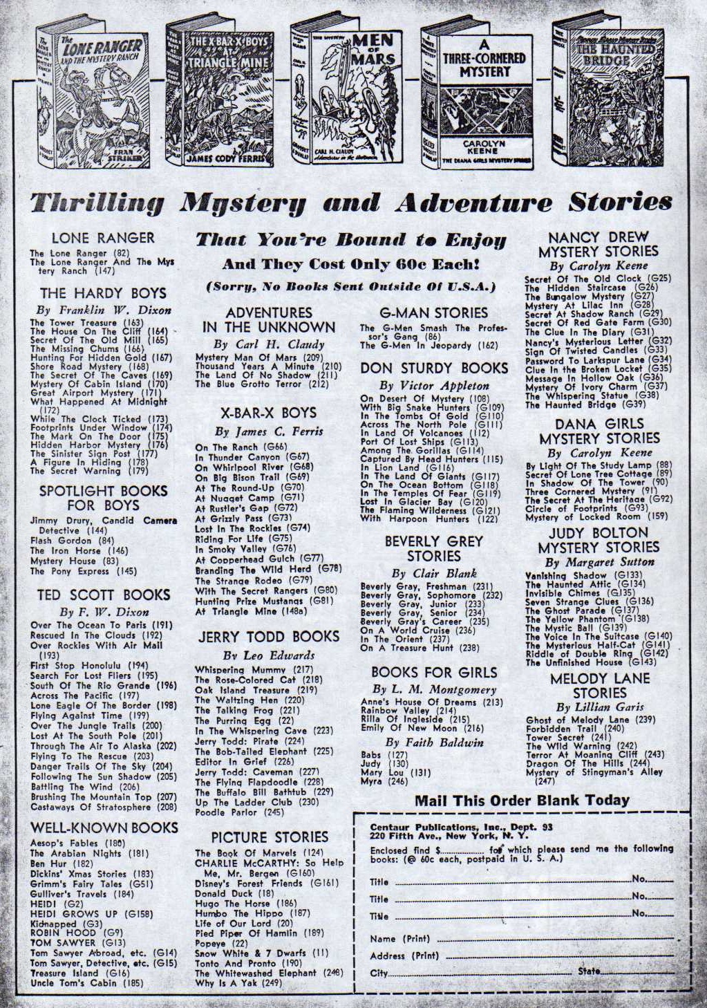 Read online Amazing Mystery Funnies comic -  Issue #7 - 51