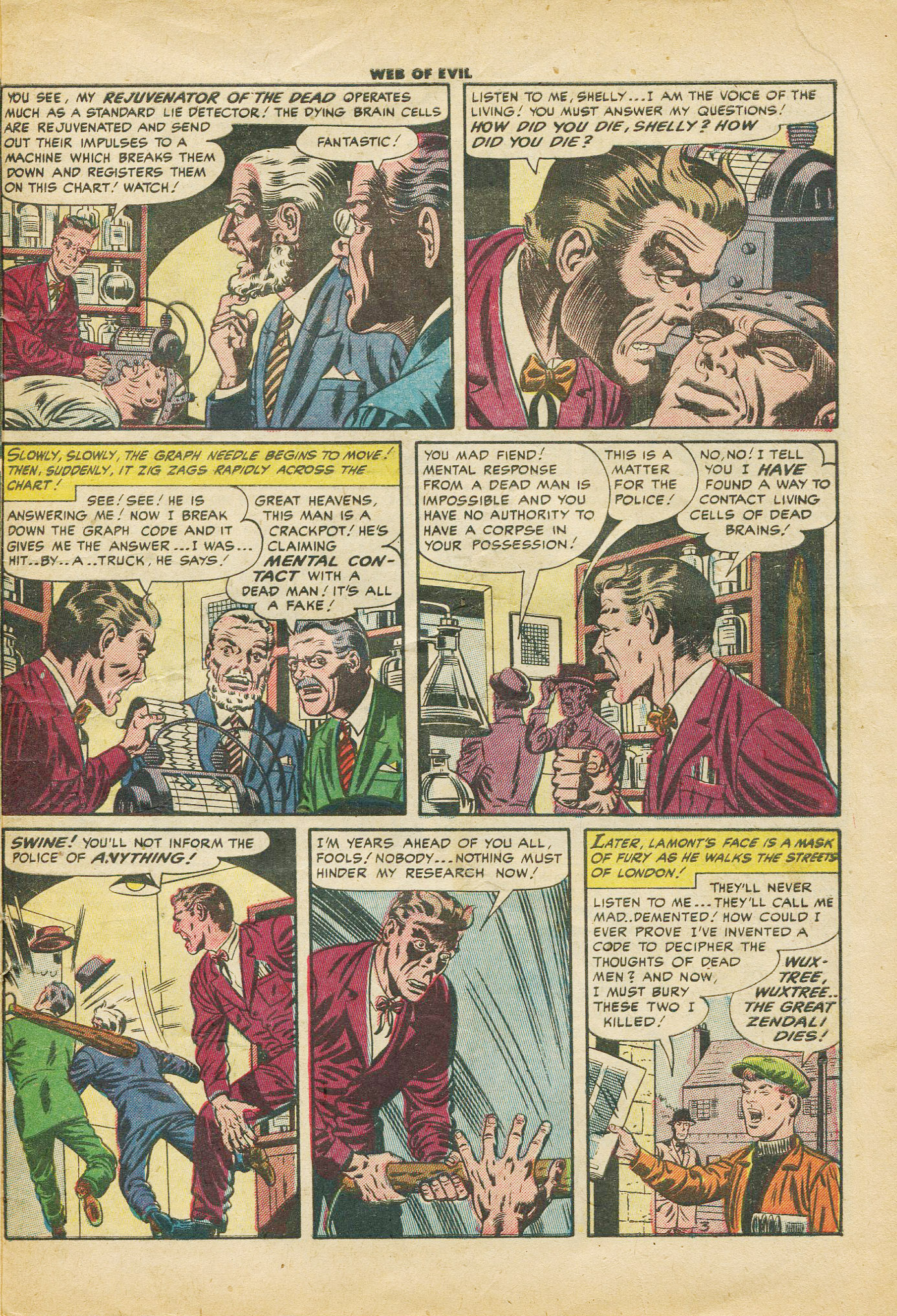 Read online Web of Evil comic -  Issue #17 - 5