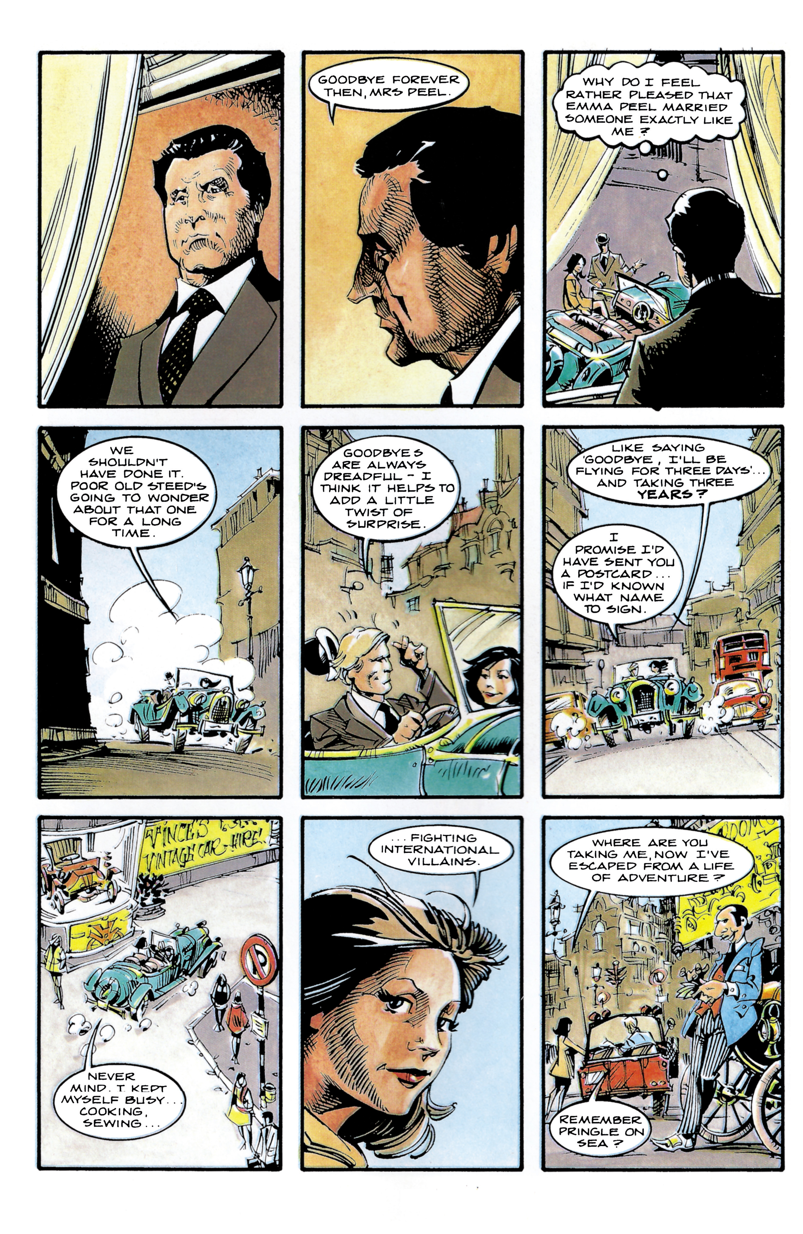 Read online Steed & Mrs. Peel: Golden Game comic -  Issue # Full - 112