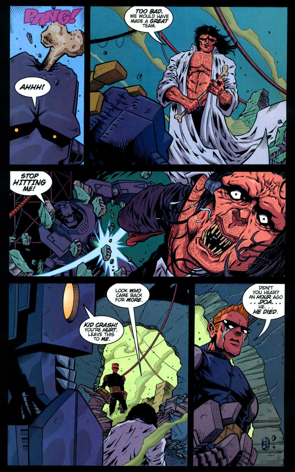 Read online Fused comic -  Issue #4 - 9