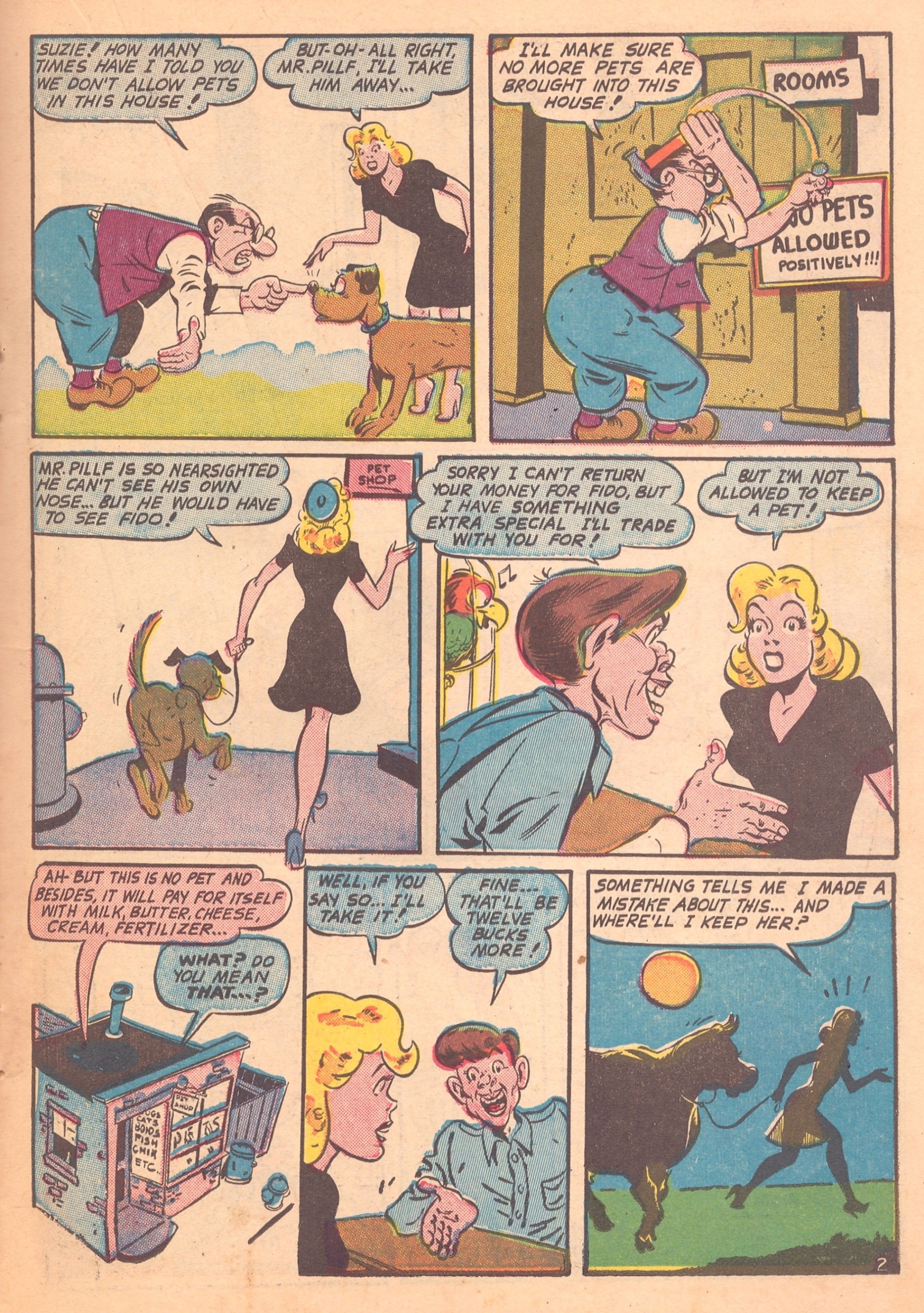 Read online Suzie Comics comic -  Issue #51 - 21