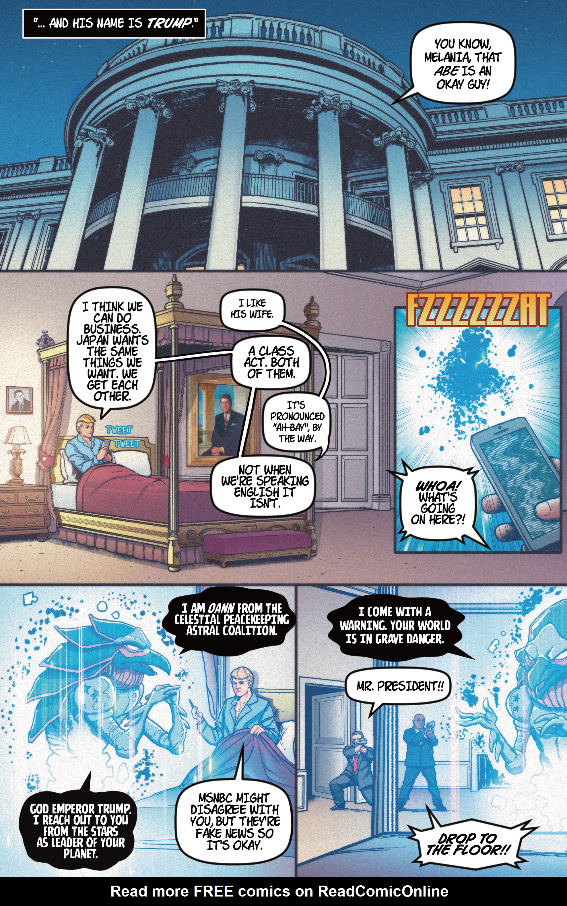 Read online Trump's Space Force comic -  Issue # Full - 5