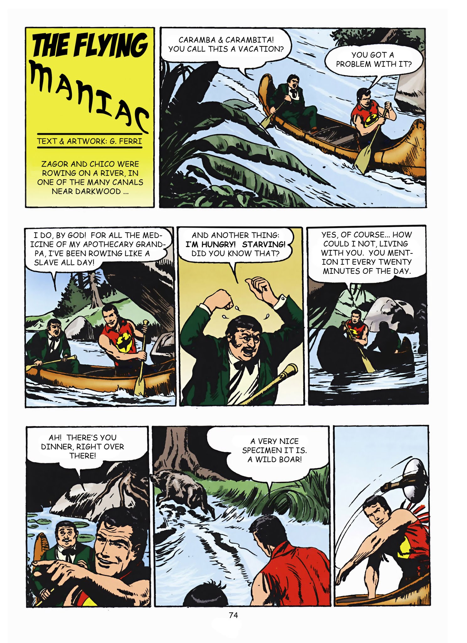 Read online Zenith gigante - Zagor gigante comic -  Issue #2 - 75