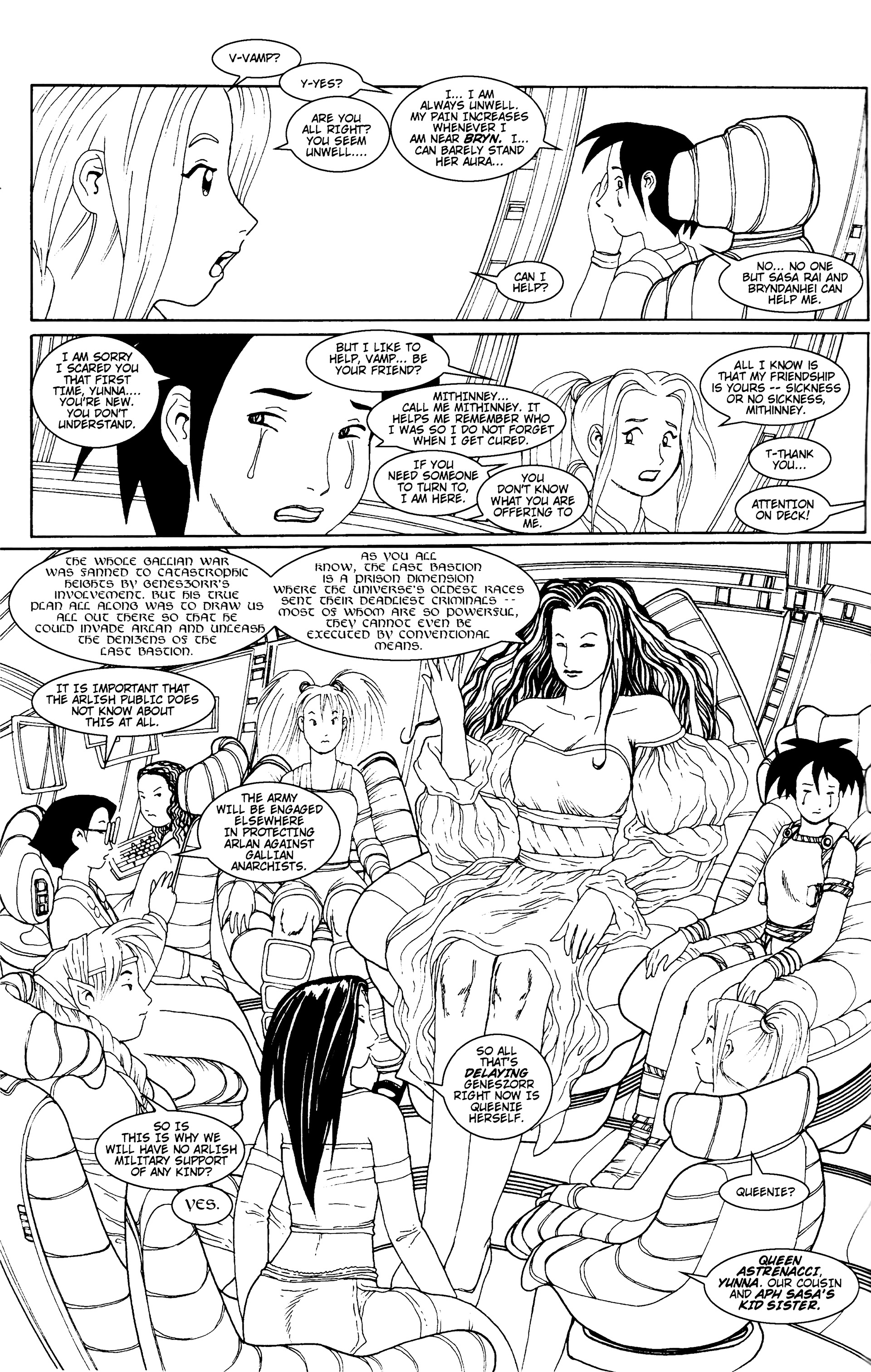 Read online Battle Girlz comic -  Issue #6 - 6